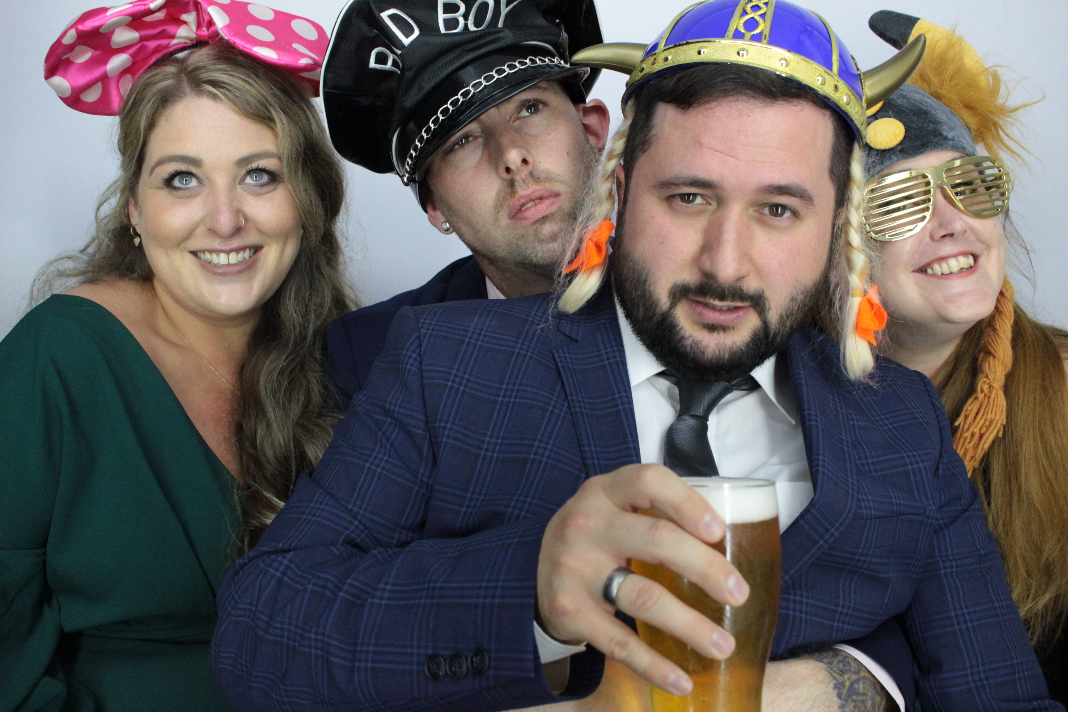 Kirsty and Ben's Wedding  | View more photos from the event at gallery.myphotoboothexperience.co.uk/u/MyPhotoBoothExperienceLtd/Kirsty-and-Bens-Wedding
