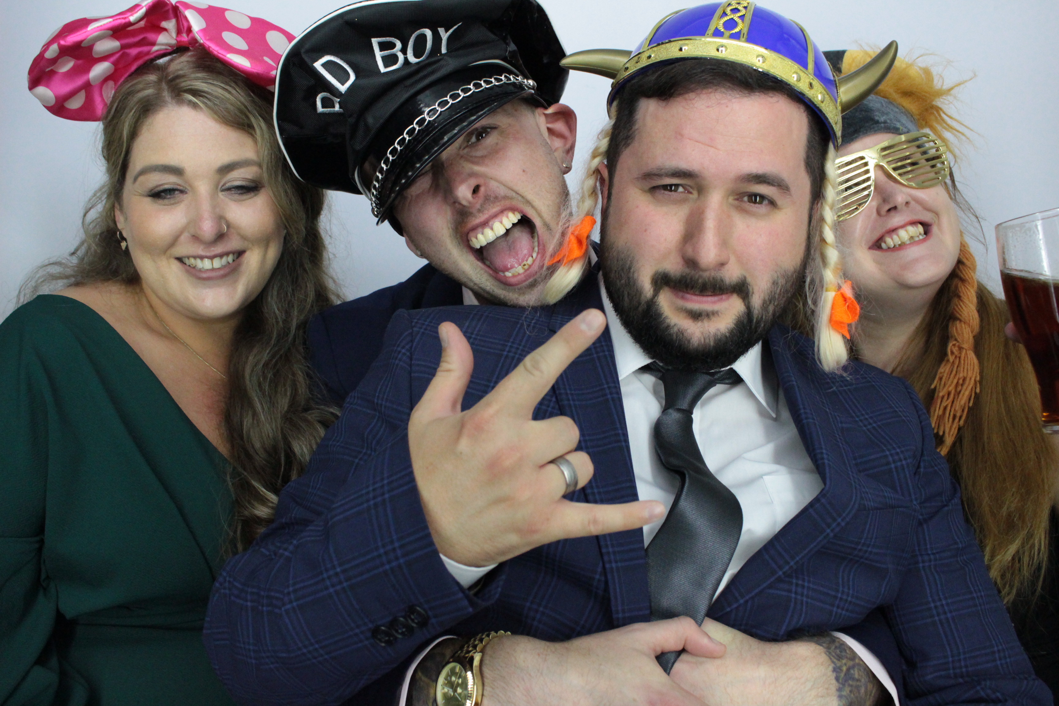 Kirsty and Ben's Wedding  | View more photos from the event at gallery.myphotoboothexperience.co.uk/u/MyPhotoBoothExperienceLtd/Kirsty-and-Bens-Wedding
