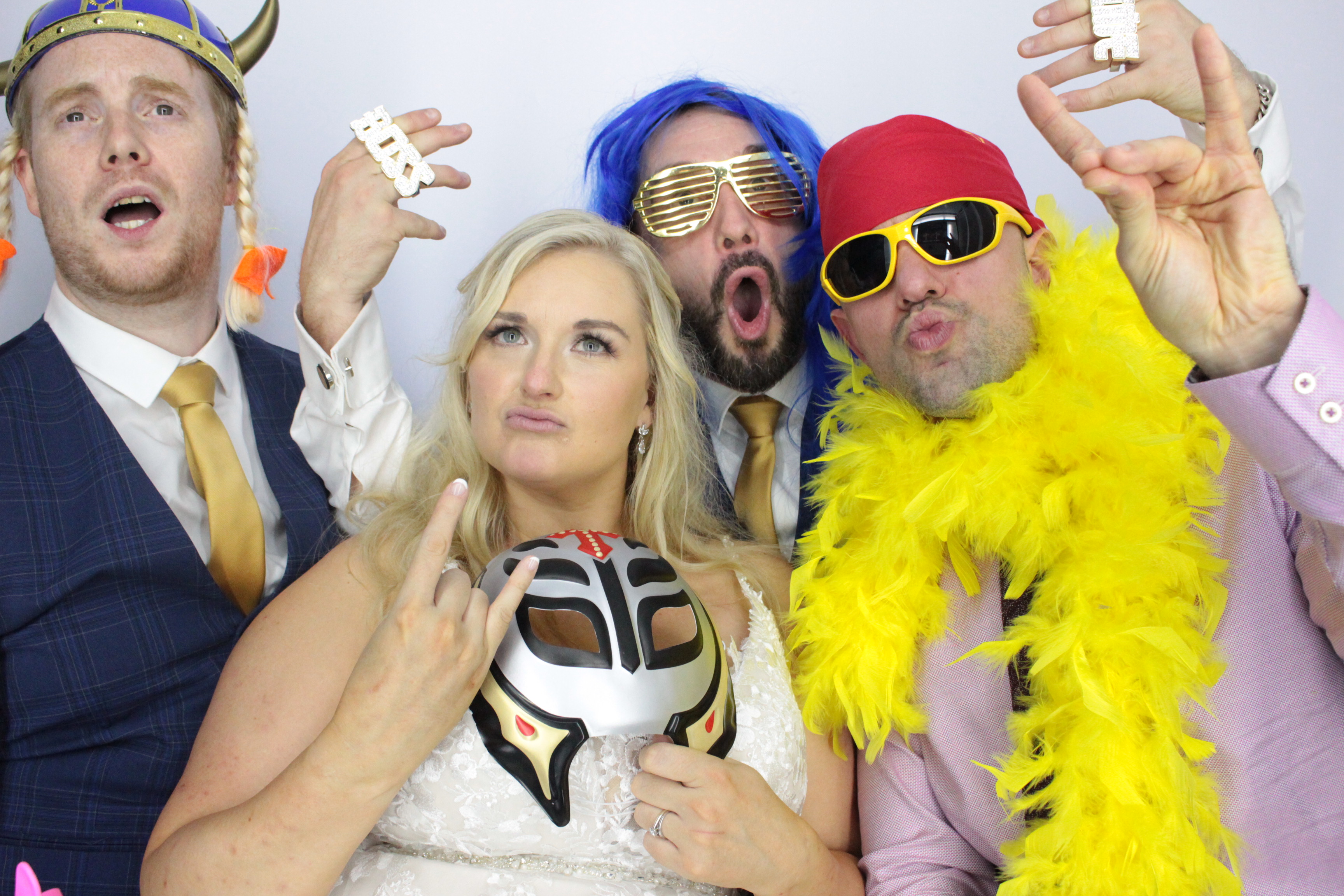Kirsty and Ben's Wedding  | View more photos from the event at gallery.myphotoboothexperience.co.uk/u/MyPhotoBoothExperienceLtd/Kirsty-and-Bens-Wedding