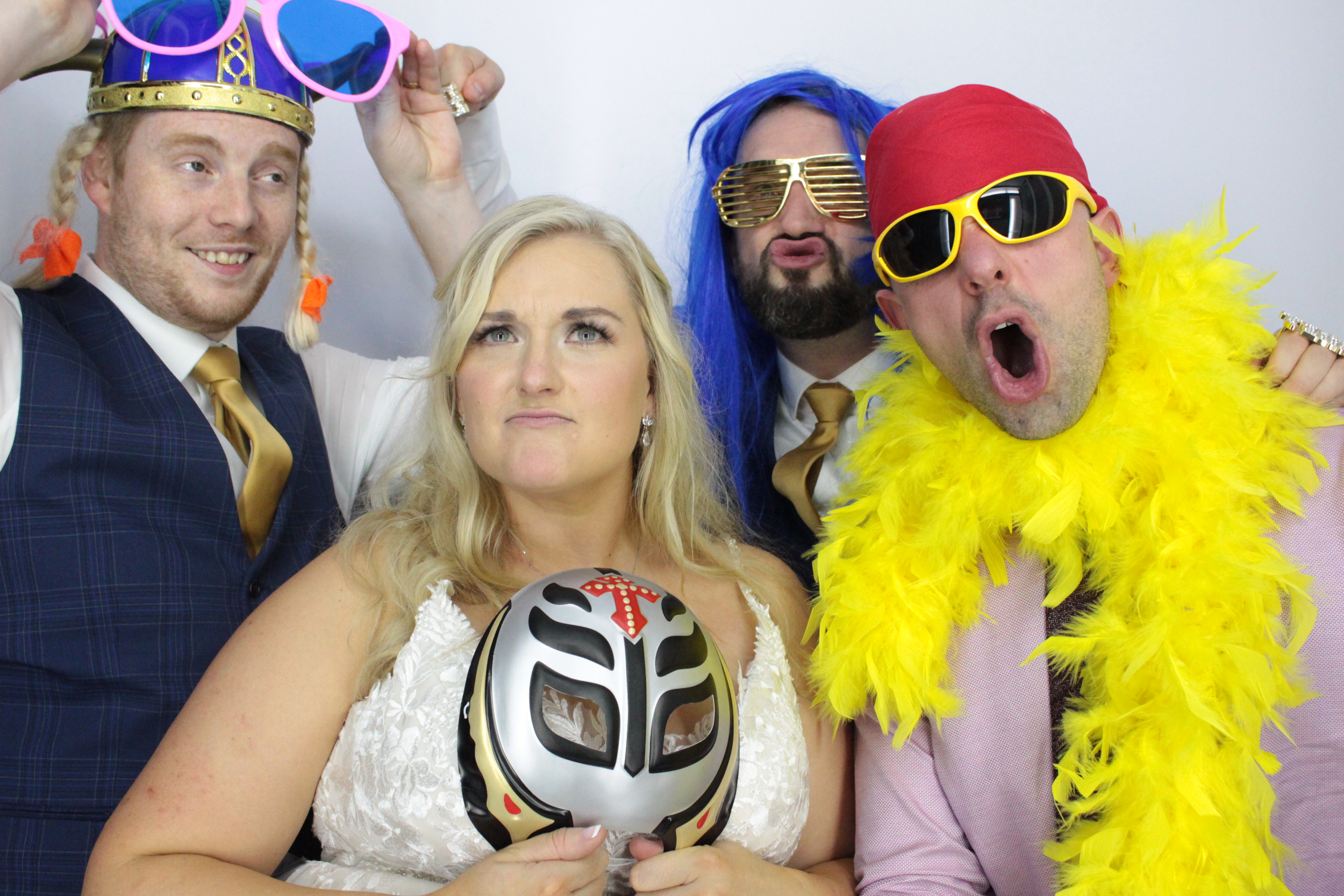 Kirsty and Ben's Wedding  | View more photos from the event at gallery.myphotoboothexperience.co.uk/u/MyPhotoBoothExperienceLtd/Kirsty-and-Bens-Wedding