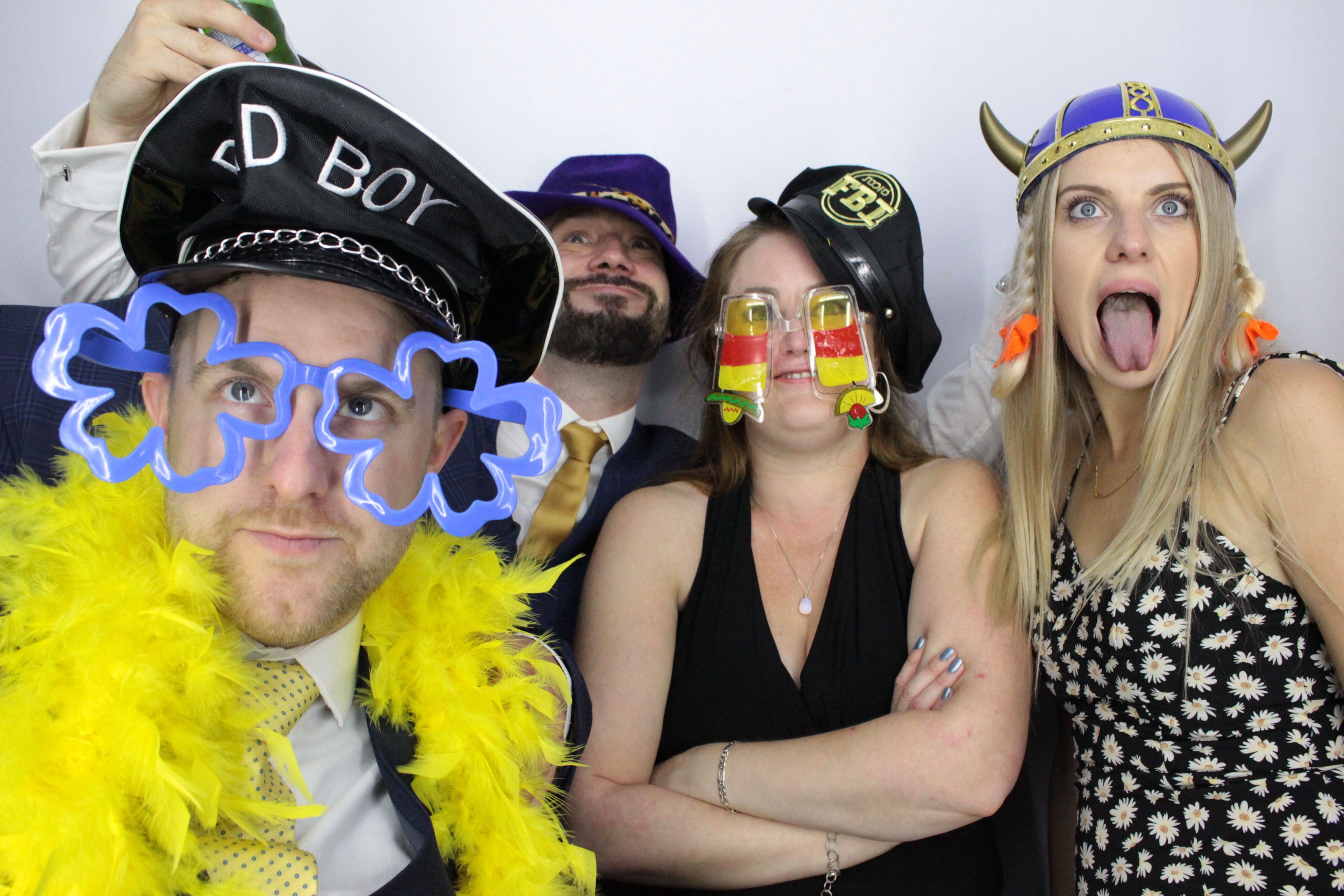 Kirsty and Ben's Wedding  | View more photos from the event at gallery.myphotoboothexperience.co.uk/u/MyPhotoBoothExperienceLtd/Kirsty-and-Bens-Wedding