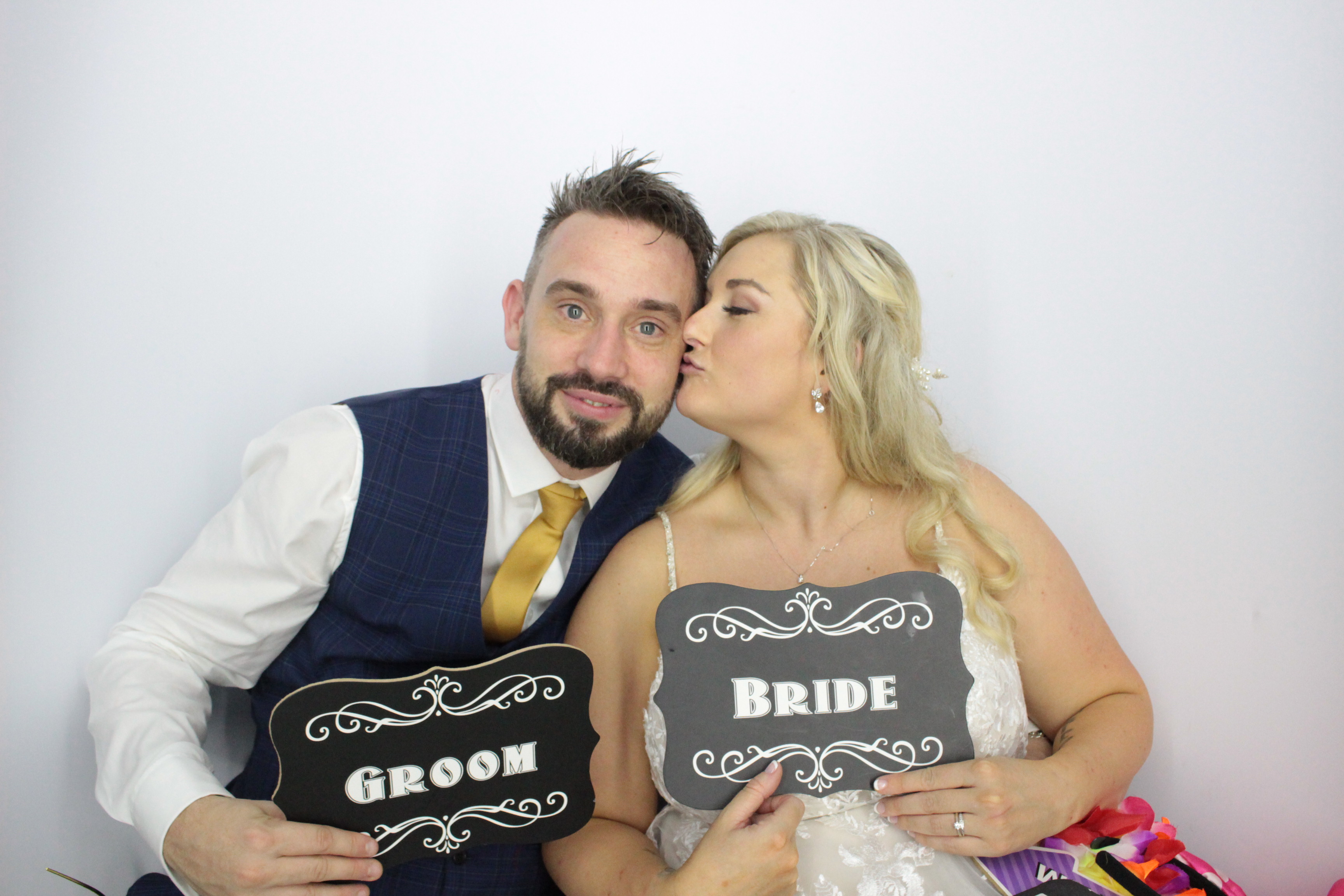 Kirsty and Ben's Wedding  | View more photos from the event at gallery.myphotoboothexperience.co.uk/u/MyPhotoBoothExperienceLtd/Kirsty-and-Bens-Wedding