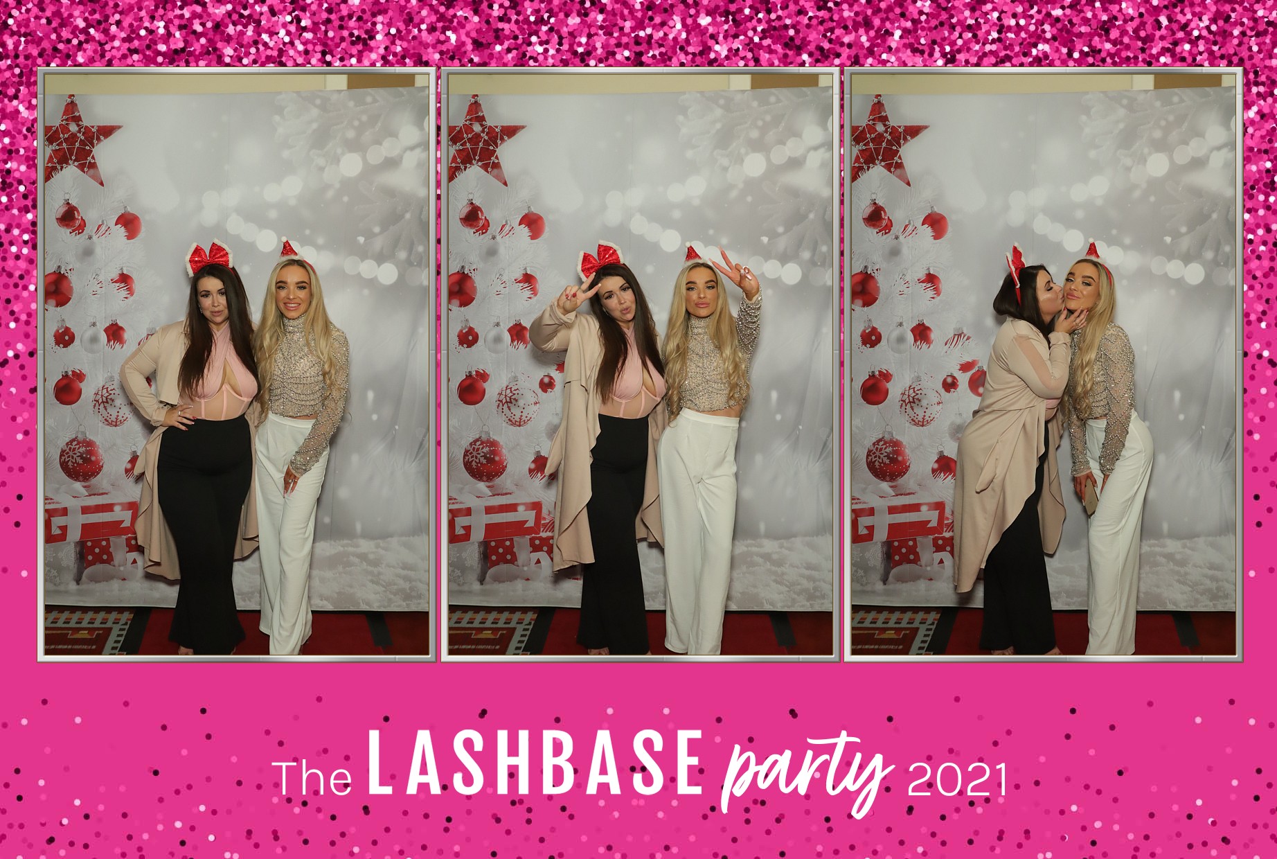 LashBase Christmas Party 2021 | View more photos from the event at gallery.myphotoboothexperience.co.uk/u/MyPhotoBoothExperienceLtd/LashBase-Christmas-Party-2021