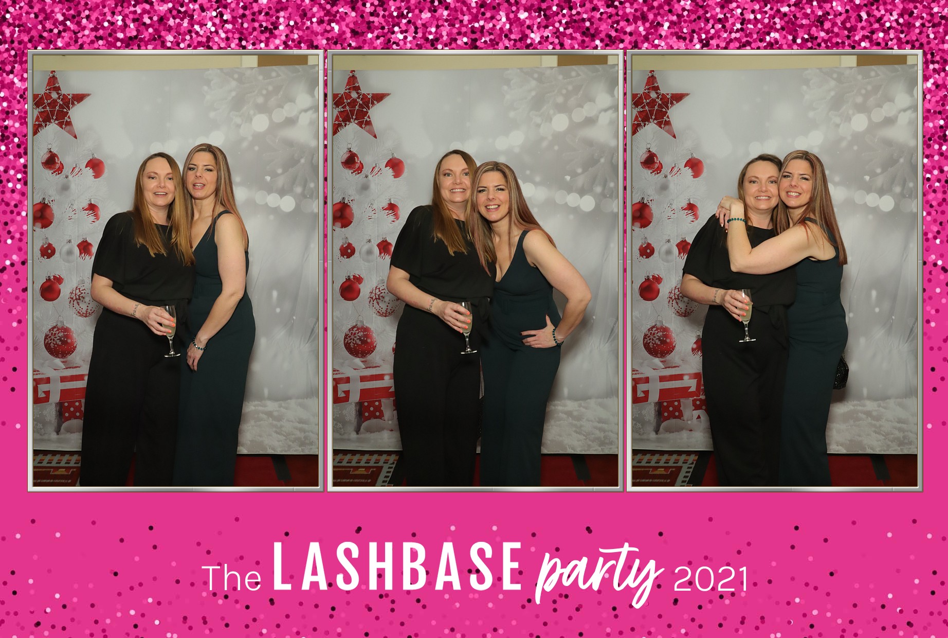 LashBase Christmas Party 2021 | View more photos from the event at gallery.myphotoboothexperience.co.uk/u/MyPhotoBoothExperienceLtd/LashBase-Christmas-Party-2021