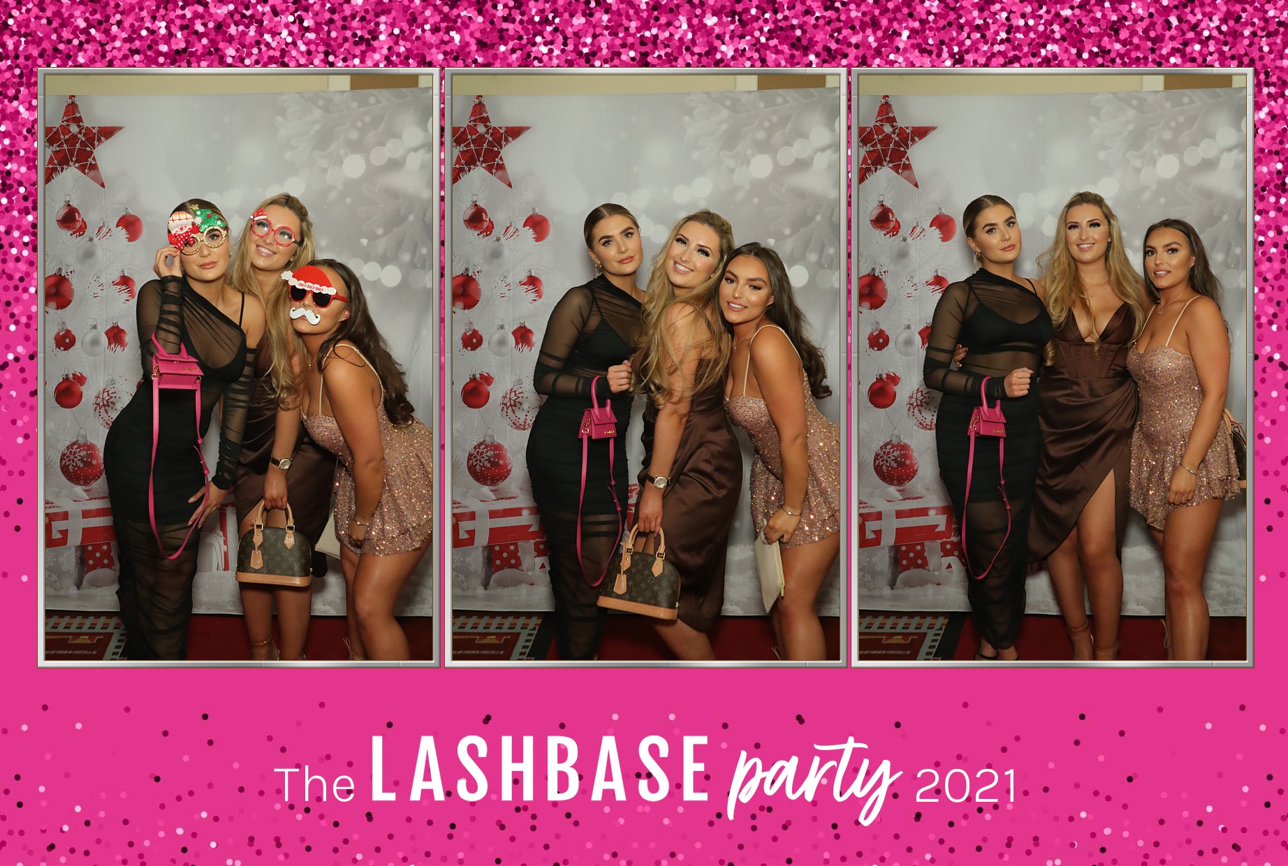 LashBase Christmas Party 2021 | View more photos from the event at gallery.myphotoboothexperience.co.uk/u/MyPhotoBoothExperienceLtd/LashBase-Christmas-Party-2021