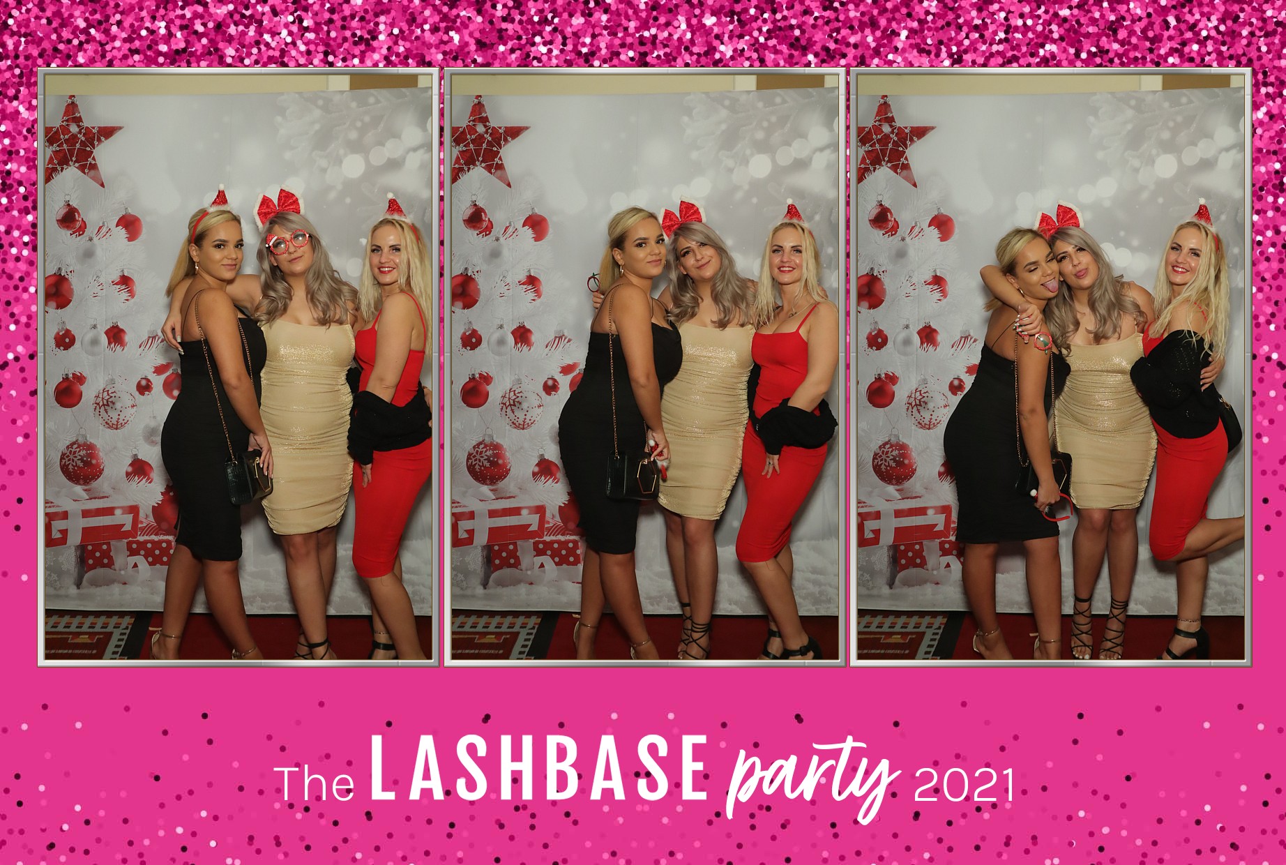 LashBase Christmas Party 2021 | View more photos from the event at gallery.myphotoboothexperience.co.uk/u/MyPhotoBoothExperienceLtd/LashBase-Christmas-Party-2021
