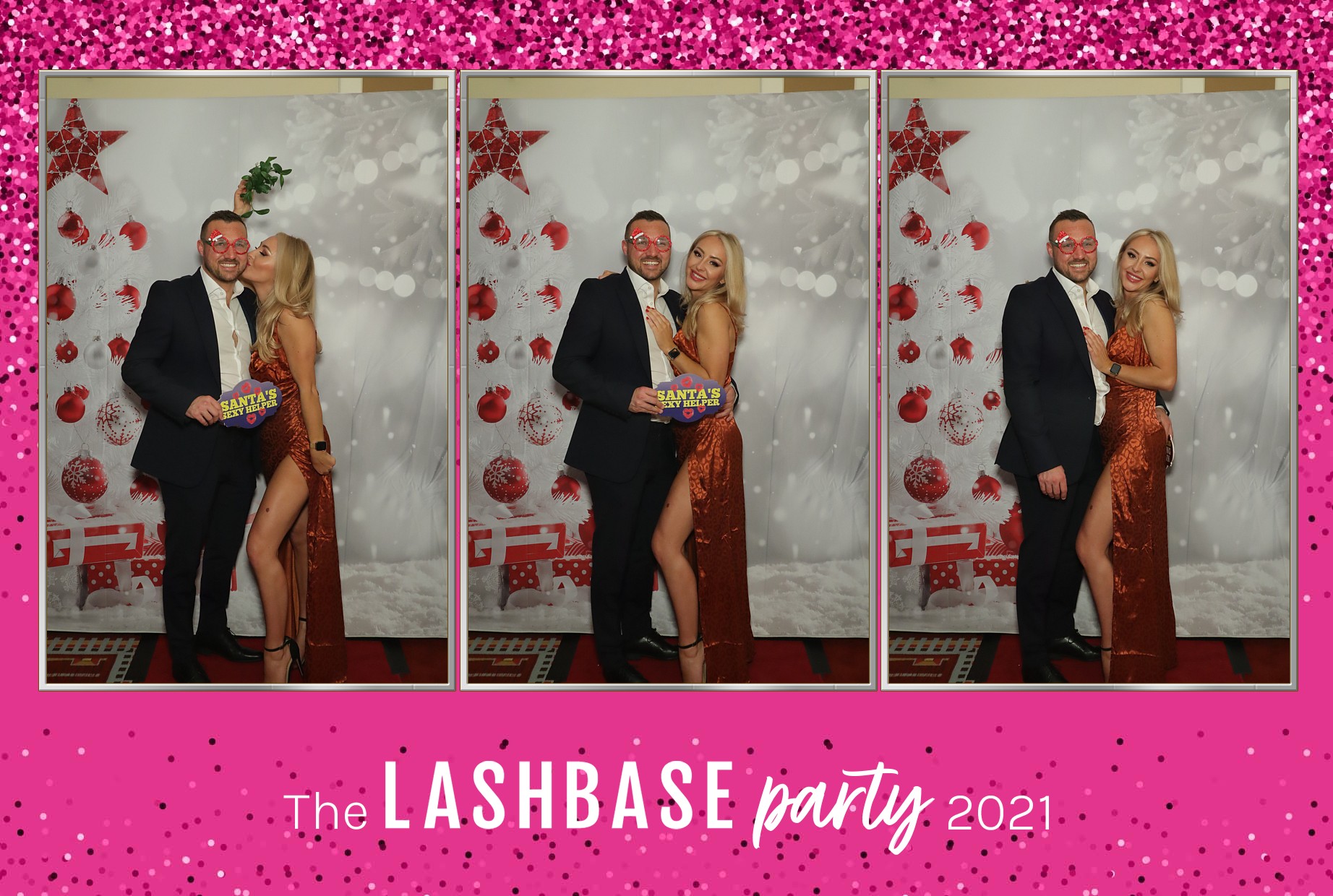 LashBase Christmas Party 2021 | View more photos from the event at gallery.myphotoboothexperience.co.uk/u/MyPhotoBoothExperienceLtd/LashBase-Christmas-Party-2021