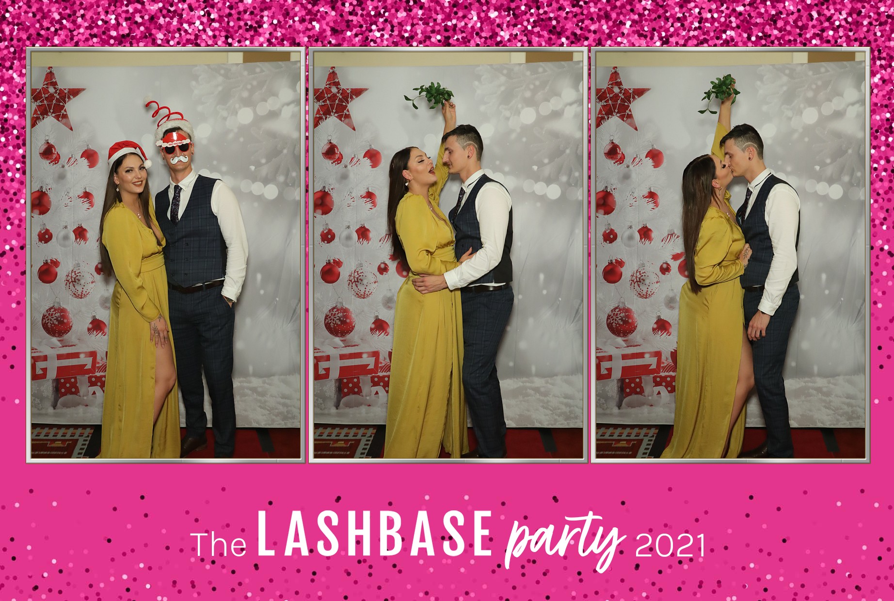 LashBase Christmas Party 2021 | View more photos from the event at gallery.myphotoboothexperience.co.uk/u/MyPhotoBoothExperienceLtd/LashBase-Christmas-Party-2021