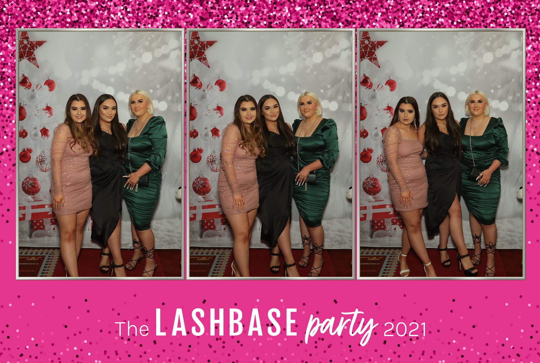 LashBase Christmas Party 2021 | View more photos from the event at gallery.myphotoboothexperience.co.uk/u/MyPhotoBoothExperienceLtd/LashBase-Christmas-Party-2021