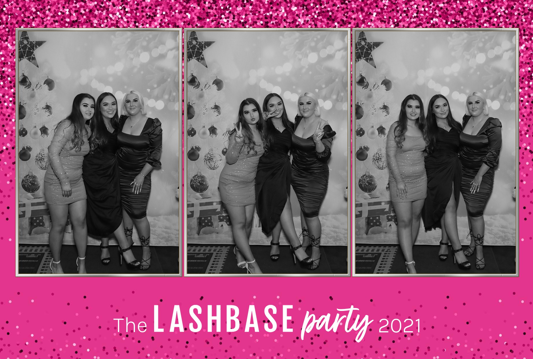 LashBase Christmas Party 2021 | View more photos from the event at gallery.myphotoboothexperience.co.uk/u/MyPhotoBoothExperienceLtd/LashBase-Christmas-Party-2021