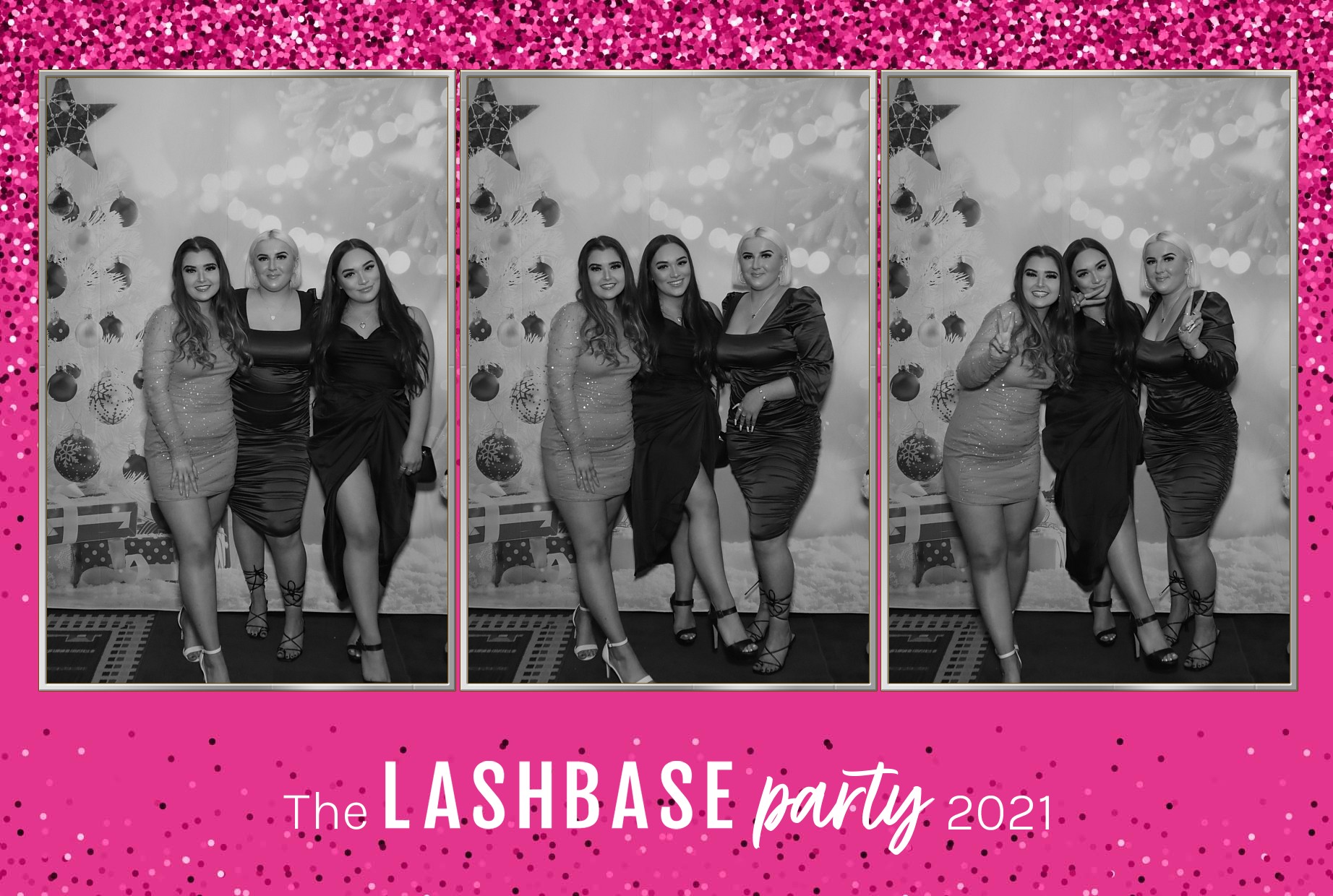 LashBase Christmas Party 2021 | View more photos from the event at gallery.myphotoboothexperience.co.uk/u/MyPhotoBoothExperienceLtd/LashBase-Christmas-Party-2021