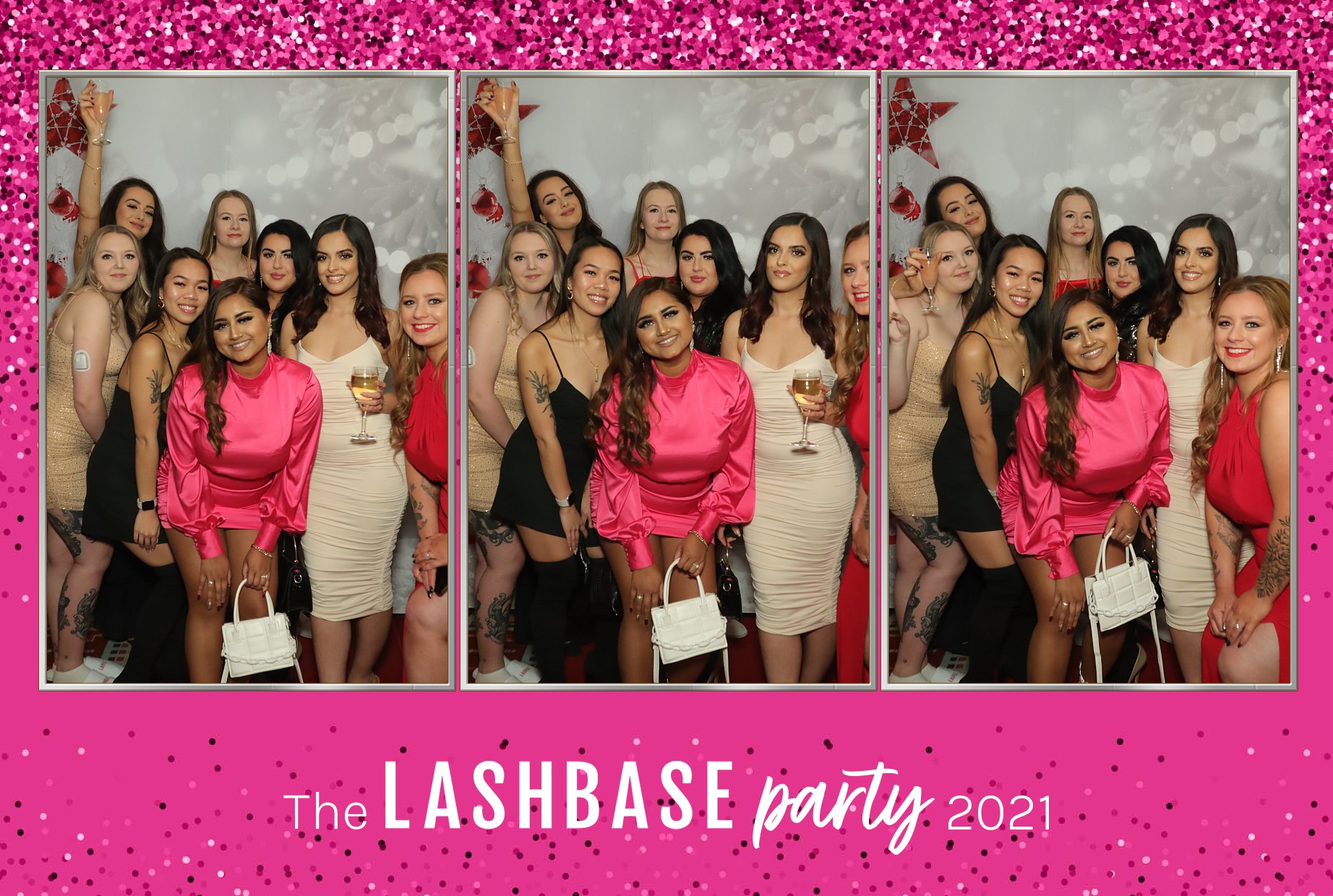 LashBase Christmas Party 2021 | View more photos from the event at gallery.myphotoboothexperience.co.uk/u/MyPhotoBoothExperienceLtd/LashBase-Christmas-Party-2021