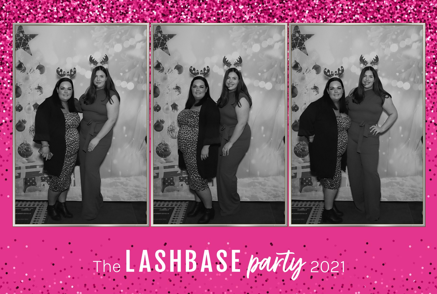 LashBase Christmas Party 2021 | View more photos from the event at gallery.myphotoboothexperience.co.uk/u/MyPhotoBoothExperienceLtd/LashBase-Christmas-Party-2021