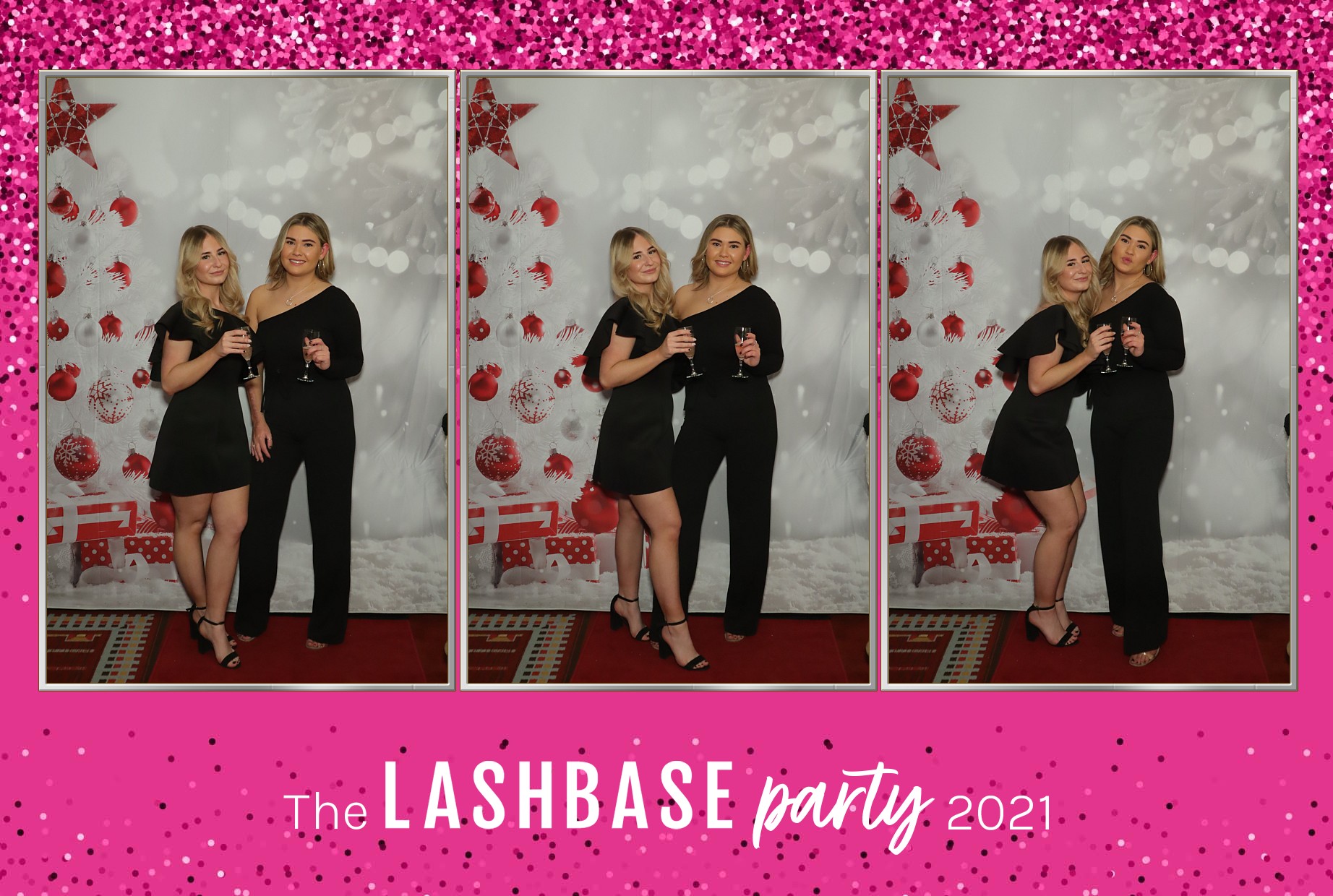 LashBase Christmas Party 2021 | View more photos from the event at gallery.myphotoboothexperience.co.uk/u/MyPhotoBoothExperienceLtd/LashBase-Christmas-Party-2021