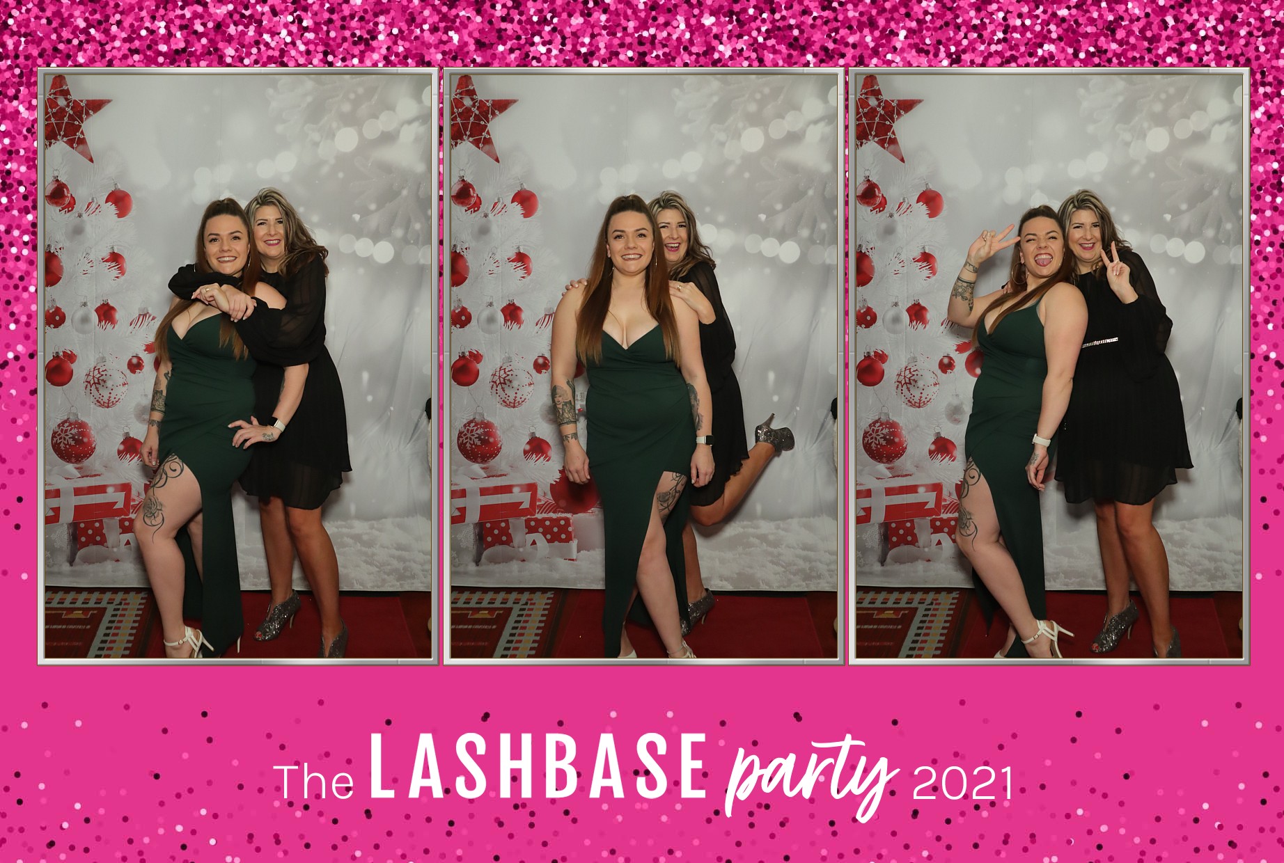 LashBase Christmas Party 2021 | View more photos from the event at gallery.myphotoboothexperience.co.uk/u/MyPhotoBoothExperienceLtd/LashBase-Christmas-Party-2021
