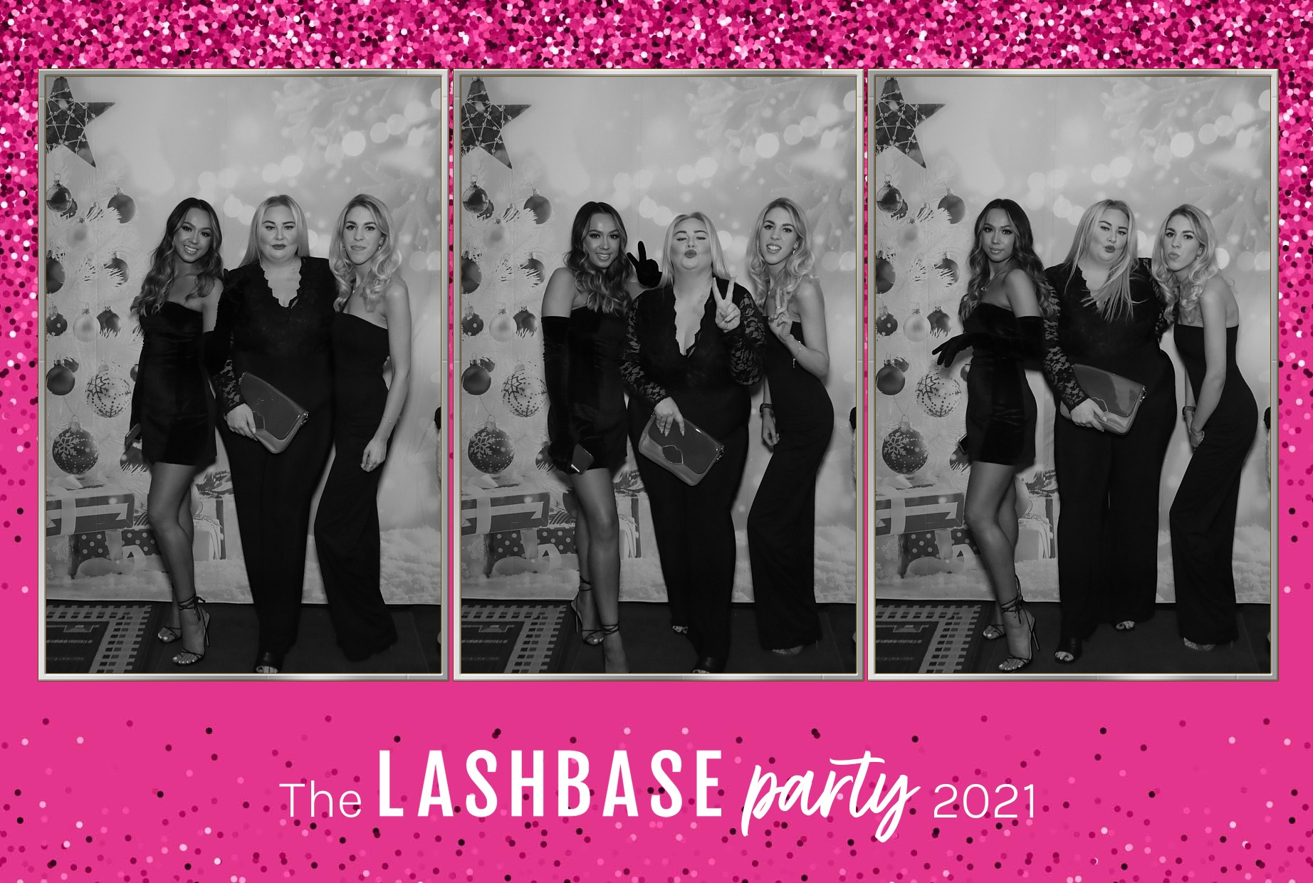 LashBase Christmas Party 2021 | View more photos from the event at gallery.myphotoboothexperience.co.uk/u/MyPhotoBoothExperienceLtd/LashBase-Christmas-Party-2021
