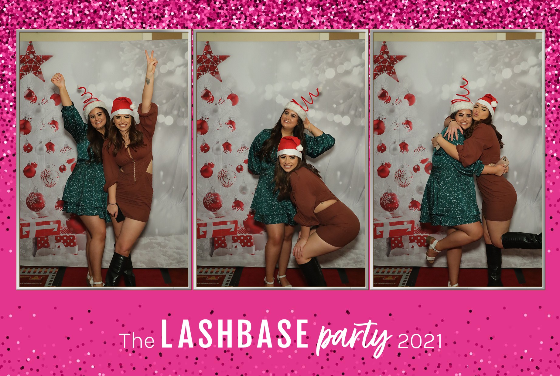 LashBase Christmas Party 2021 | View more photos from the event at gallery.myphotoboothexperience.co.uk/u/MyPhotoBoothExperienceLtd/LashBase-Christmas-Party-2021