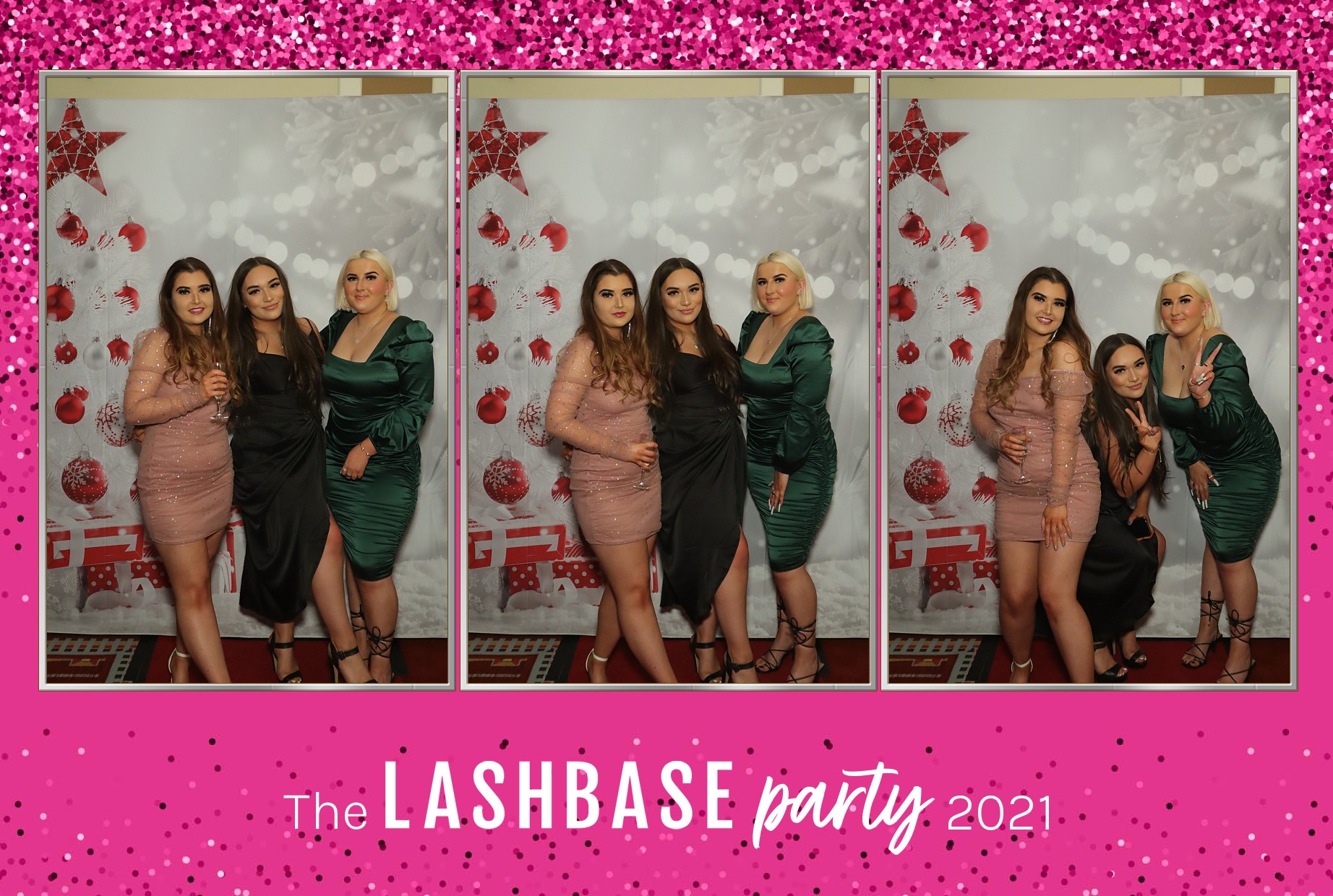 LashBase Christmas Party 2021 | View more photos from the event at gallery.myphotoboothexperience.co.uk/u/MyPhotoBoothExperienceLtd/LashBase-Christmas-Party-2021