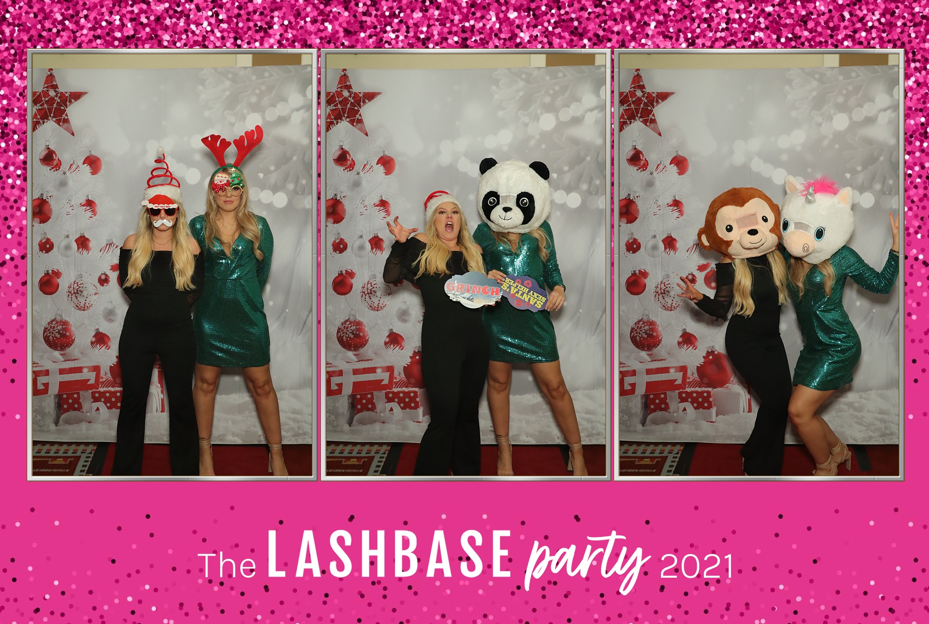 LashBase Christmas Party 2021 | View more photos from the event at gallery.myphotoboothexperience.co.uk/u/MyPhotoBoothExperienceLtd/LashBase-Christmas-Party-2021