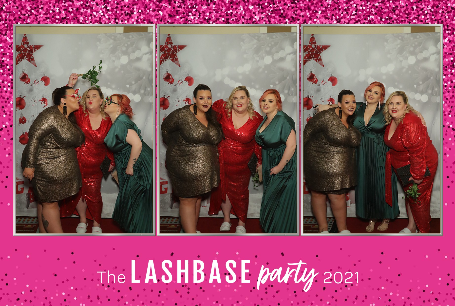 LashBase Christmas Party 2021 | View more photos from the event at gallery.myphotoboothexperience.co.uk/u/MyPhotoBoothExperienceLtd/LashBase-Christmas-Party-2021