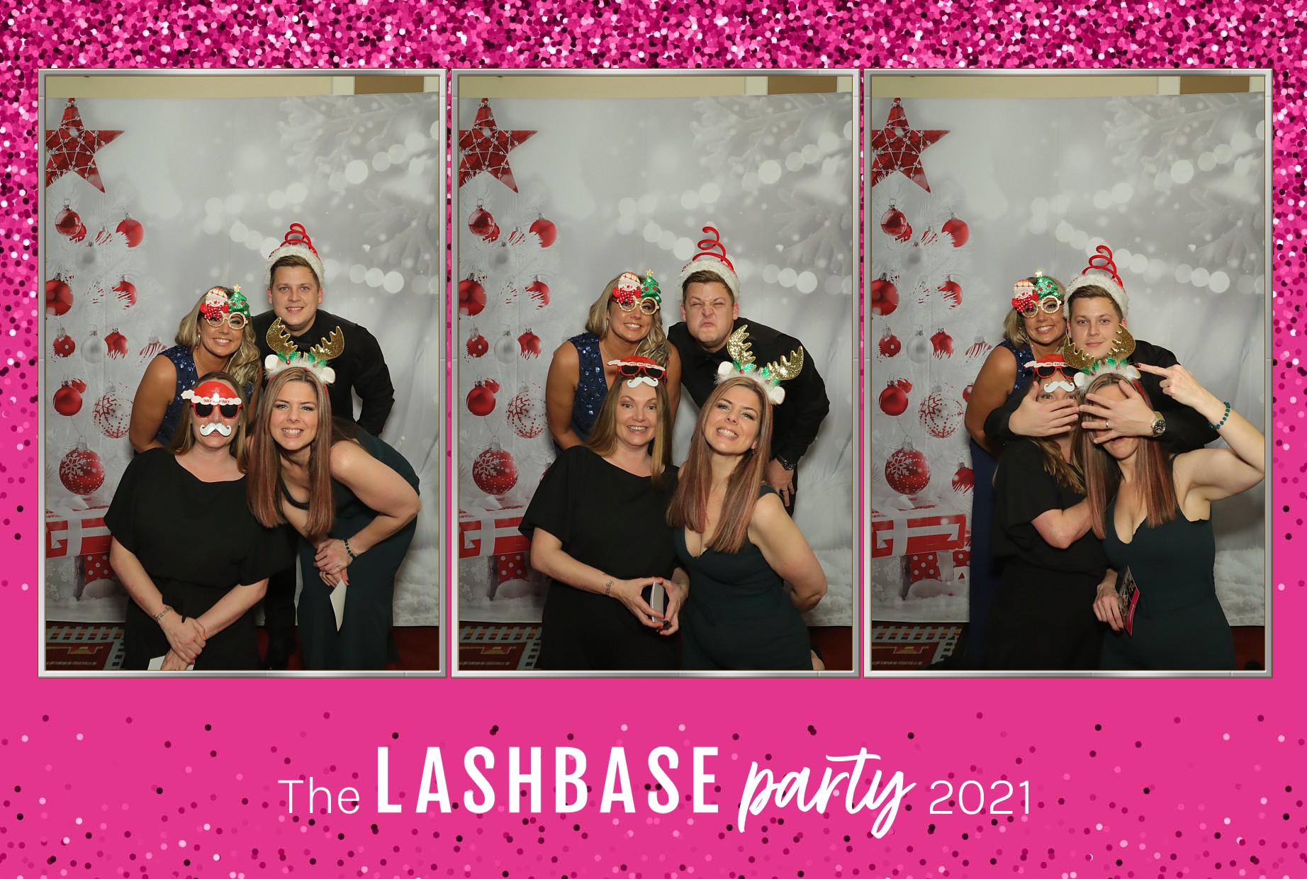 LashBase Christmas Party 2021 | View more photos from the event at gallery.myphotoboothexperience.co.uk/u/MyPhotoBoothExperienceLtd/LashBase-Christmas-Party-2021