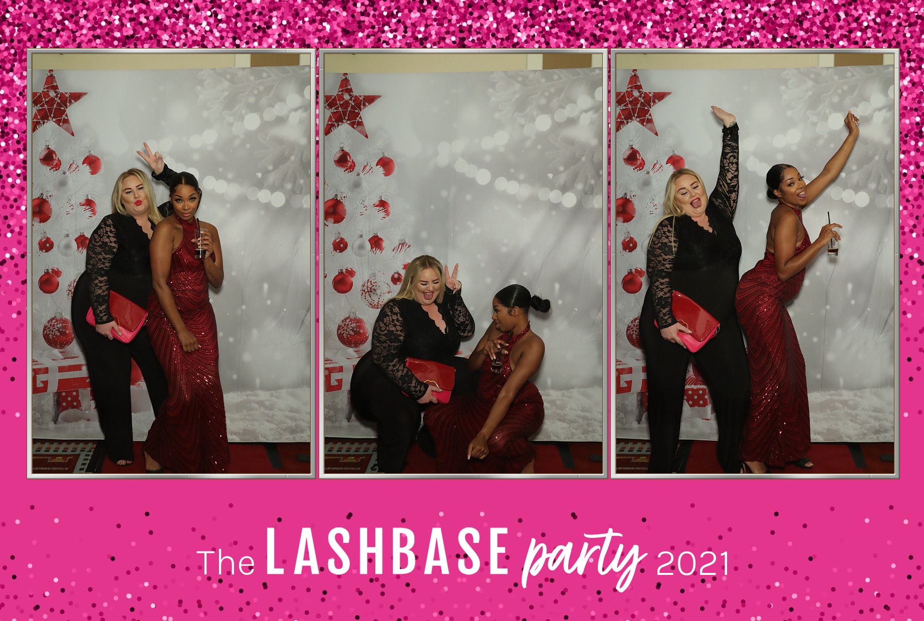 LashBase Christmas Party 2021 | View more photos from the event at gallery.myphotoboothexperience.co.uk/u/MyPhotoBoothExperienceLtd/LashBase-Christmas-Party-2021