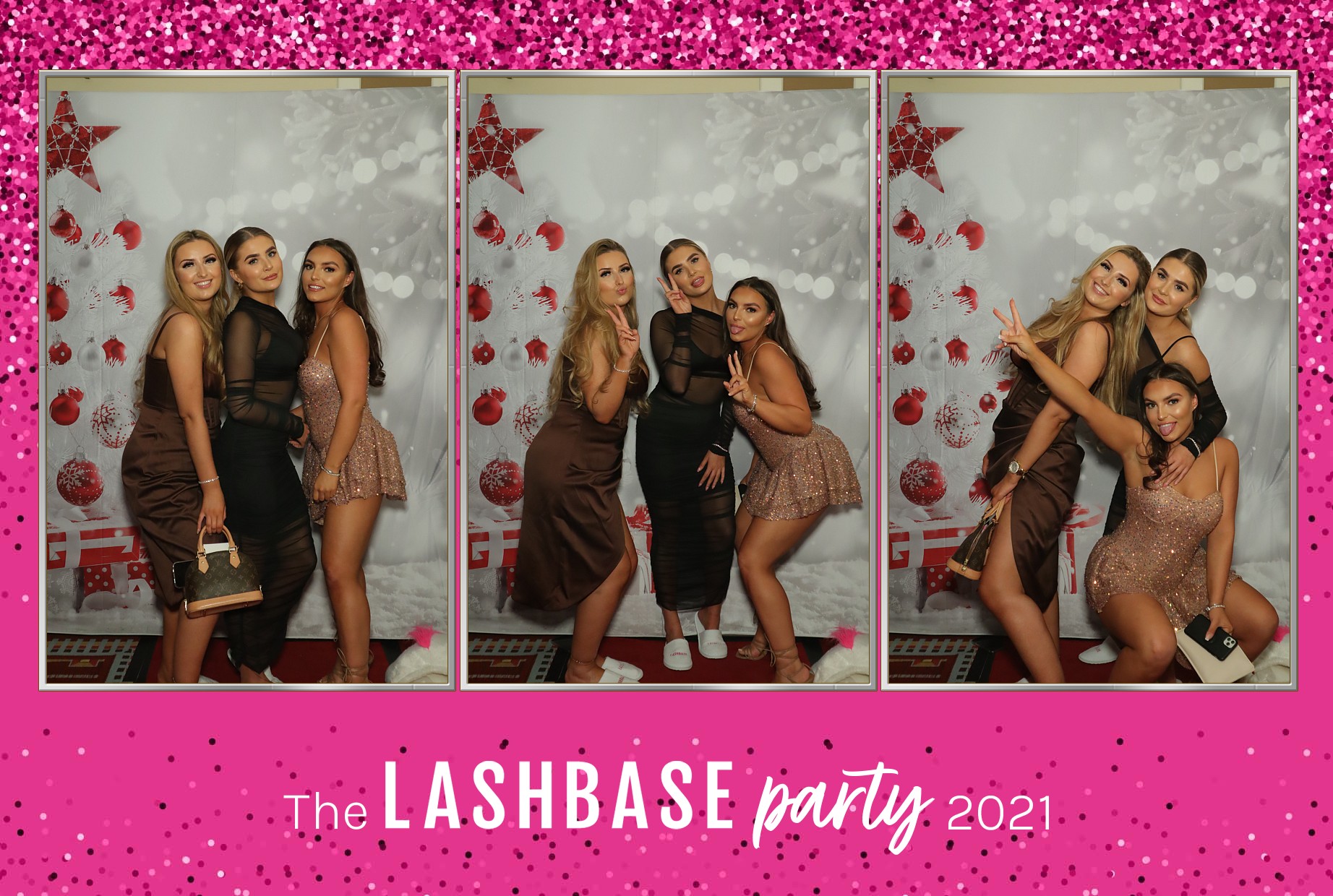 LashBase Christmas Party 2021 | View more photos from the event at gallery.myphotoboothexperience.co.uk/u/MyPhotoBoothExperienceLtd/LashBase-Christmas-Party-2021
