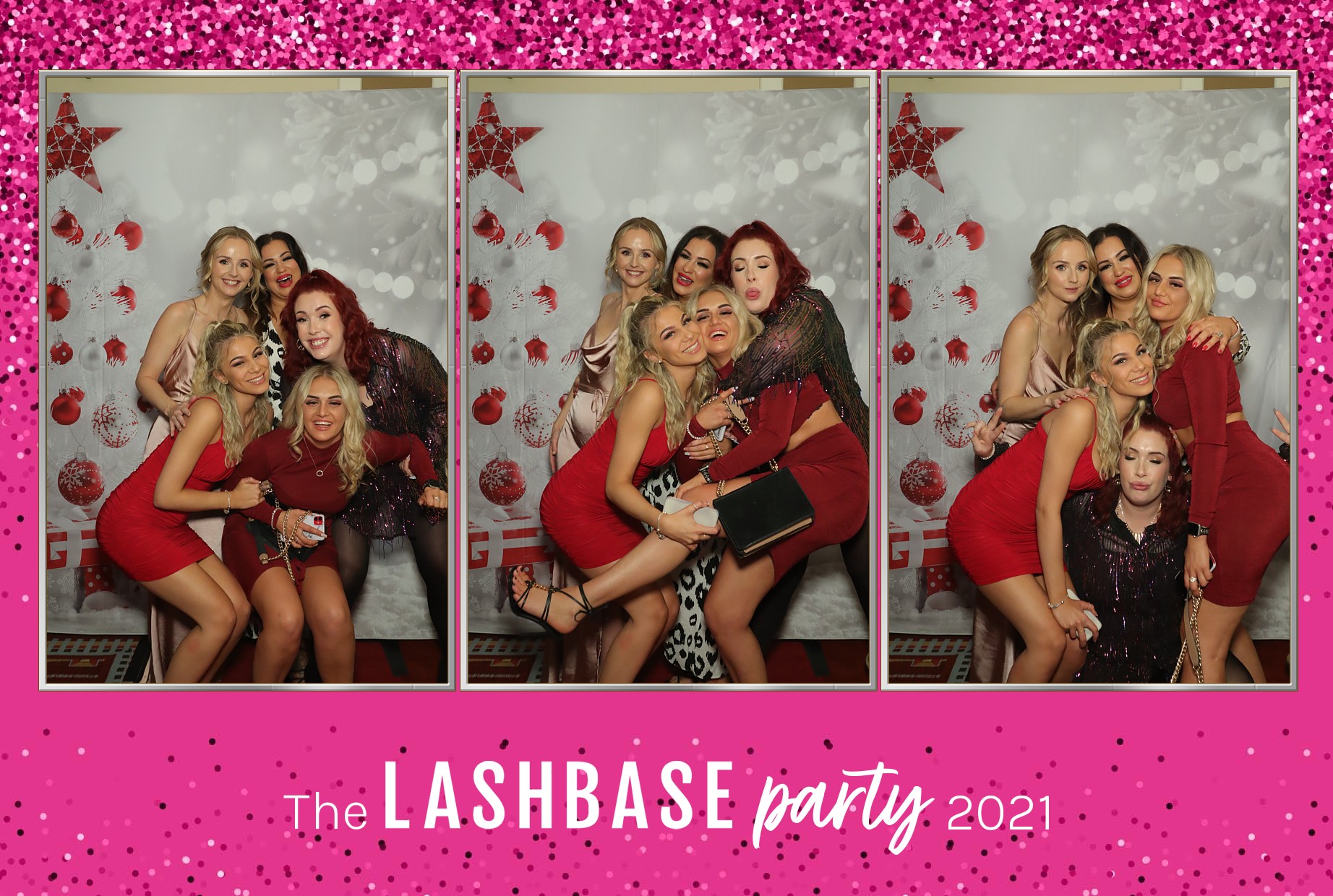LashBase Christmas Party 2021 | View more photos from the event at gallery.myphotoboothexperience.co.uk/u/MyPhotoBoothExperienceLtd/LashBase-Christmas-Party-2021