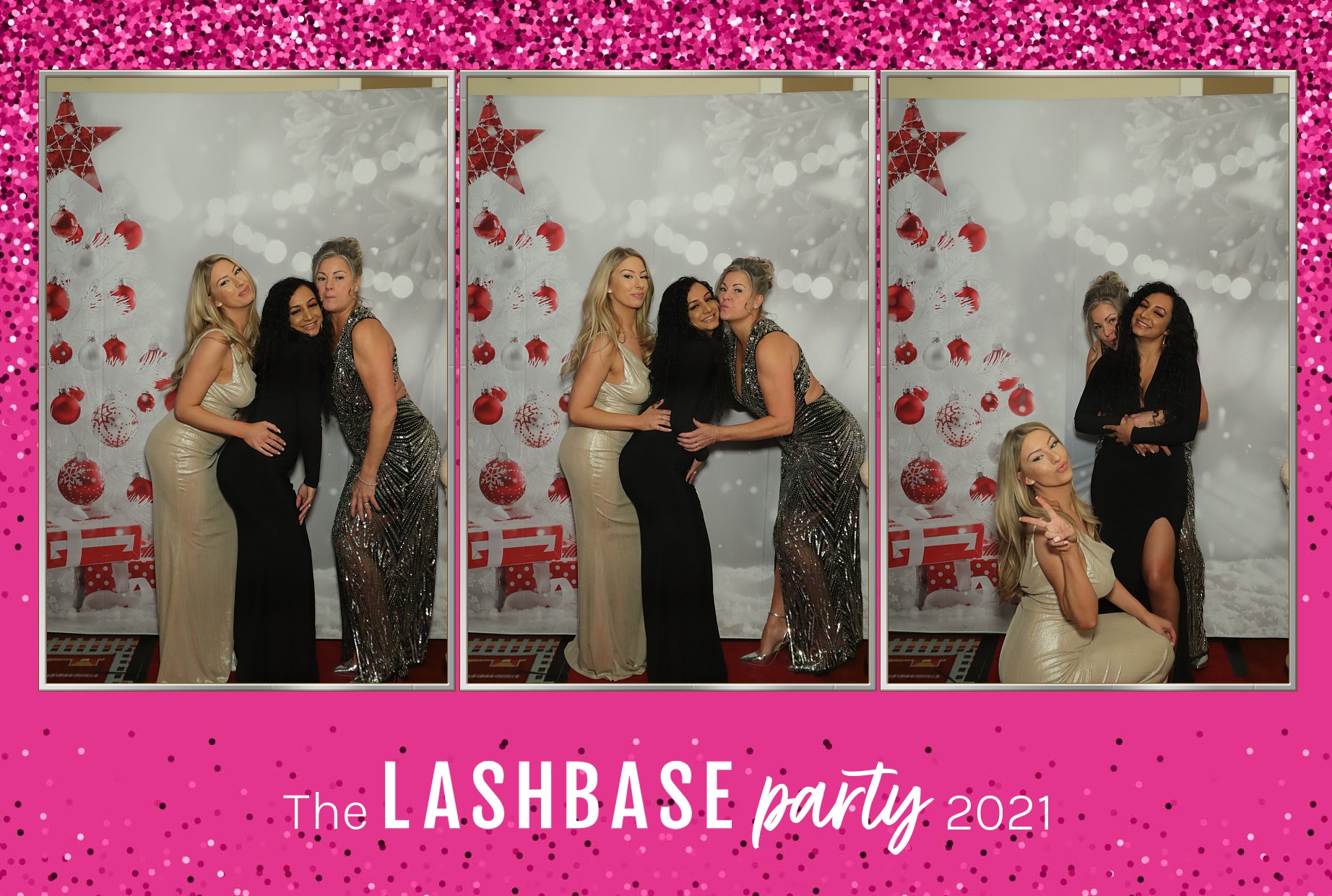 LashBase Christmas Party 2021 | View more photos from the event at gallery.myphotoboothexperience.co.uk/u/MyPhotoBoothExperienceLtd/LashBase-Christmas-Party-2021