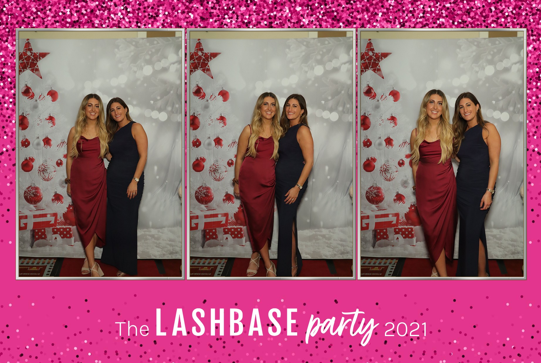 LashBase Christmas Party 2021 | View more photos from the event at gallery.myphotoboothexperience.co.uk/u/MyPhotoBoothExperienceLtd/LashBase-Christmas-Party-2021