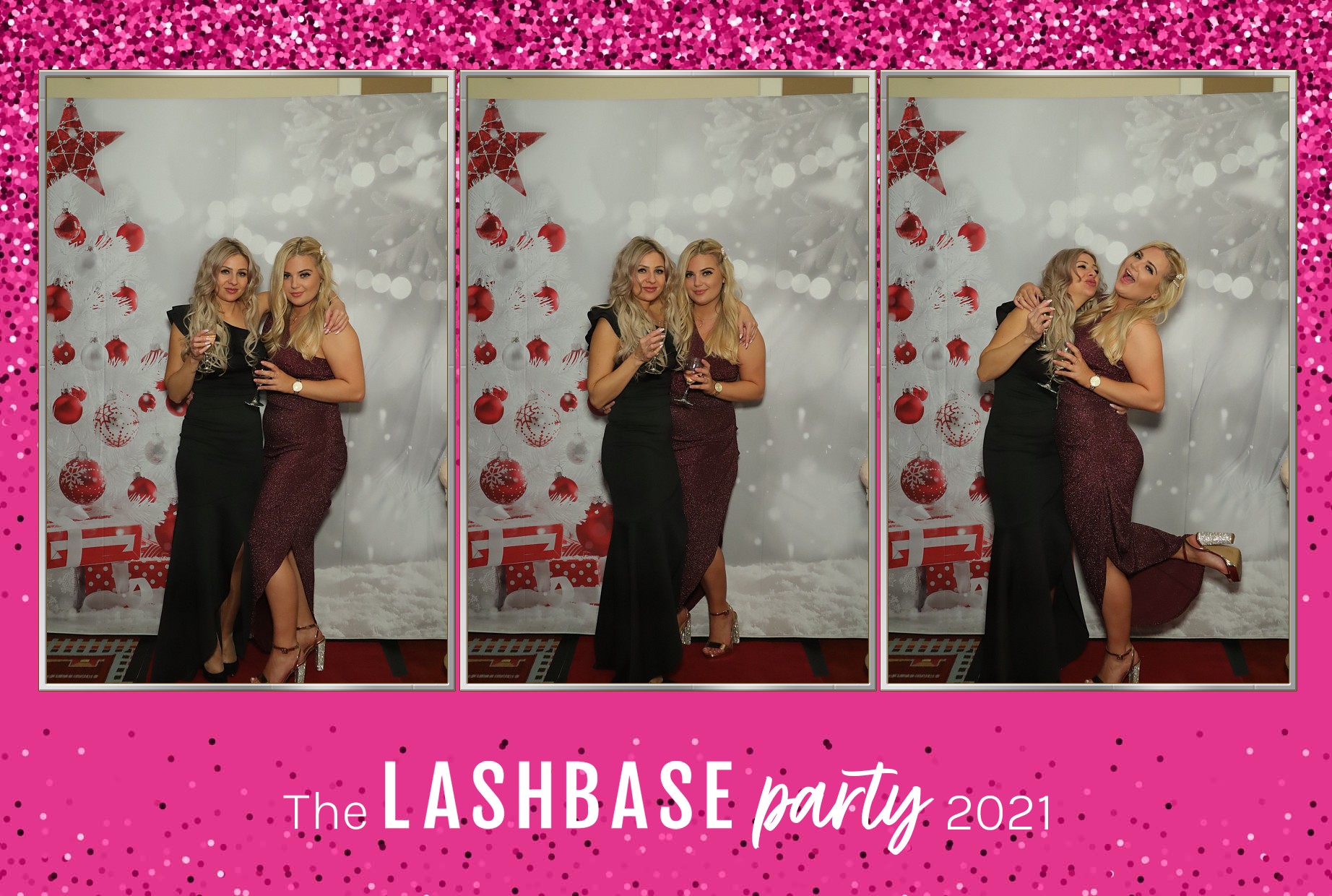 LashBase Christmas Party 2021 | View more photos from the event at gallery.myphotoboothexperience.co.uk/u/MyPhotoBoothExperienceLtd/LashBase-Christmas-Party-2021