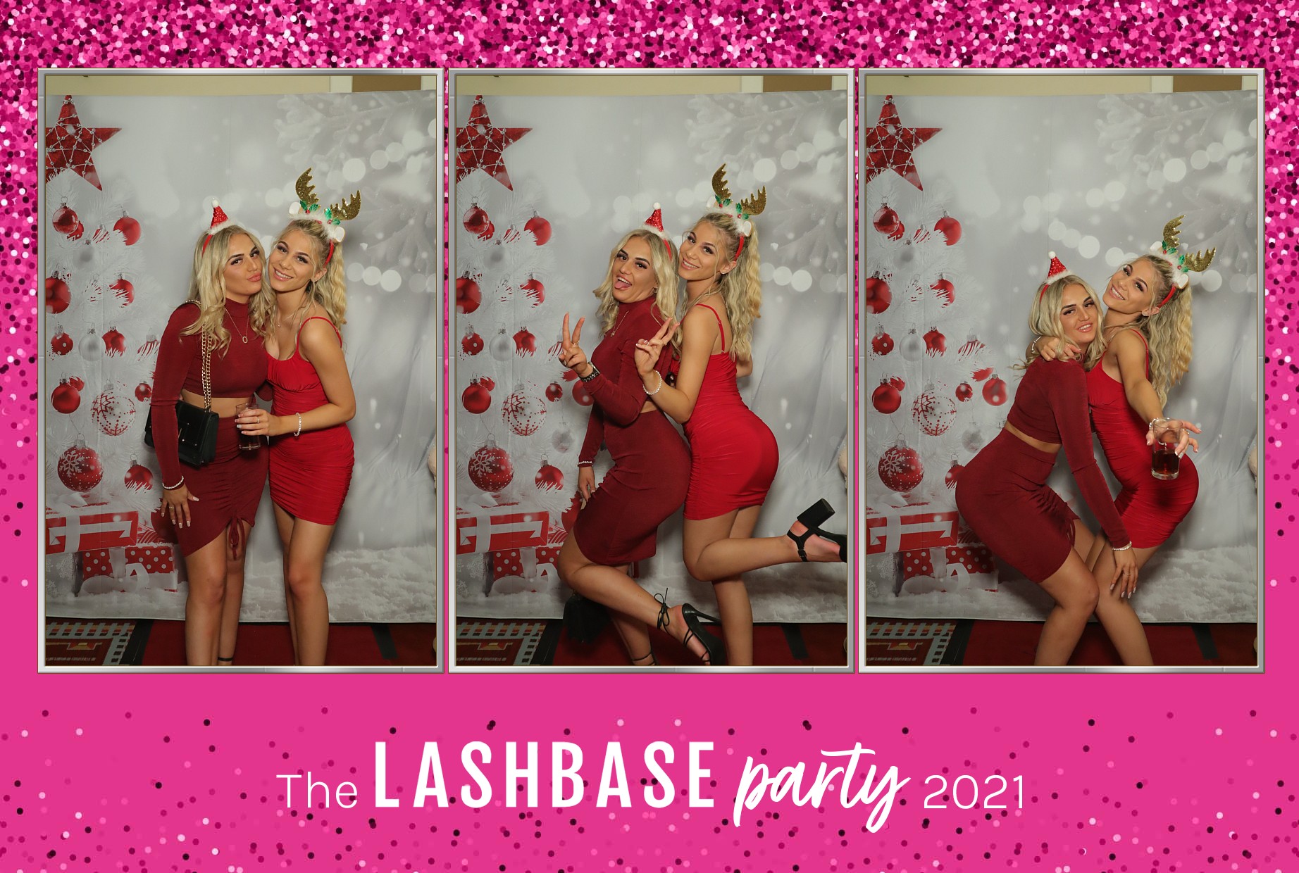 LashBase Christmas Party 2021 | View more photos from the event at gallery.myphotoboothexperience.co.uk/u/MyPhotoBoothExperienceLtd/LashBase-Christmas-Party-2021