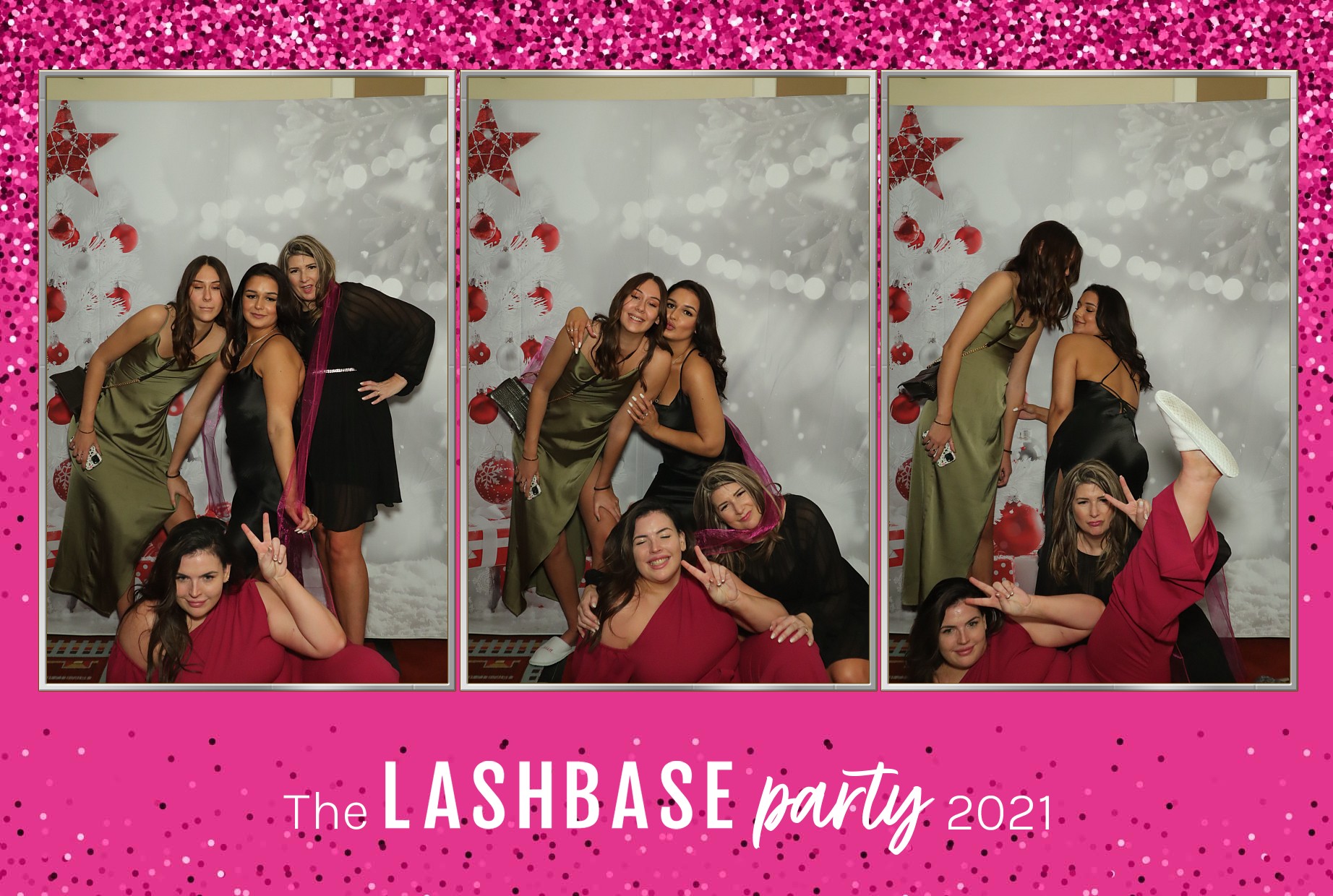 LashBase Christmas Party 2021 | View more photos from the event at gallery.myphotoboothexperience.co.uk/u/MyPhotoBoothExperienceLtd/LashBase-Christmas-Party-2021