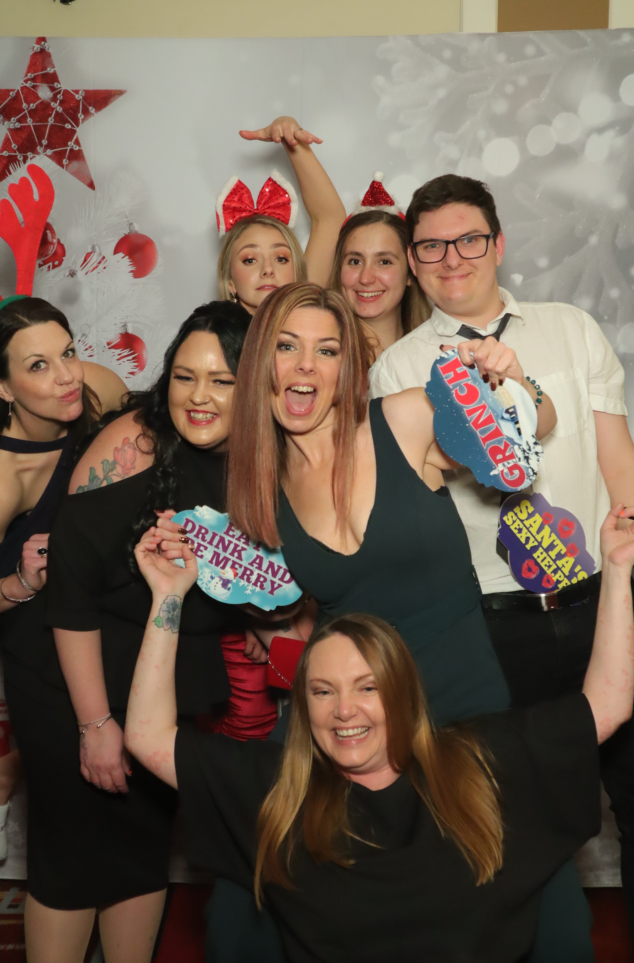 LashBase Christmas Party 2021 | View more photos from the event at gallery.myphotoboothexperience.co.uk/u/MyPhotoBoothExperienceLtd/LashBase-Christmas-Party-2021
