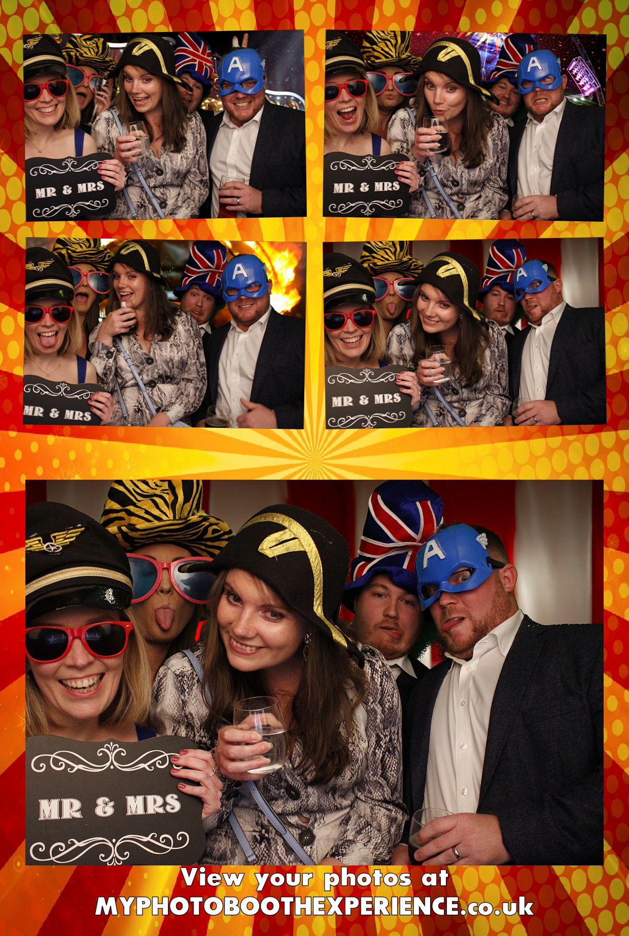 Laura and Luke's Wedding  | View more photos from the event at gallery.myphotoboothexperience.co.uk/u/MyPhotoBoothExperienceLtd/Laura-and-Lukes-Wedding