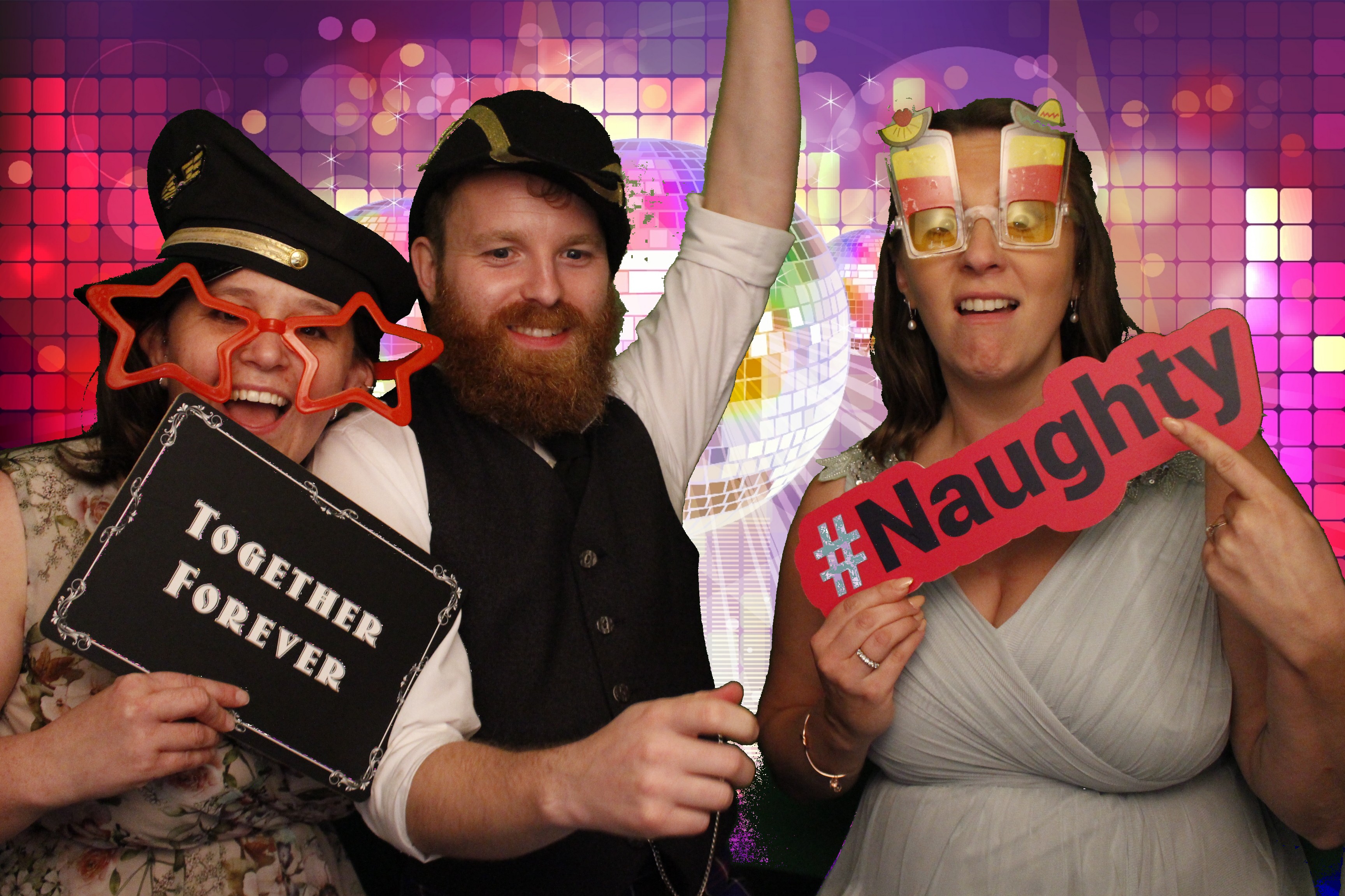Laura and Luke's Wedding  | View more photos from the event at gallery.myphotoboothexperience.co.uk/u/MyPhotoBoothExperienceLtd/Laura-and-Lukes-Wedding