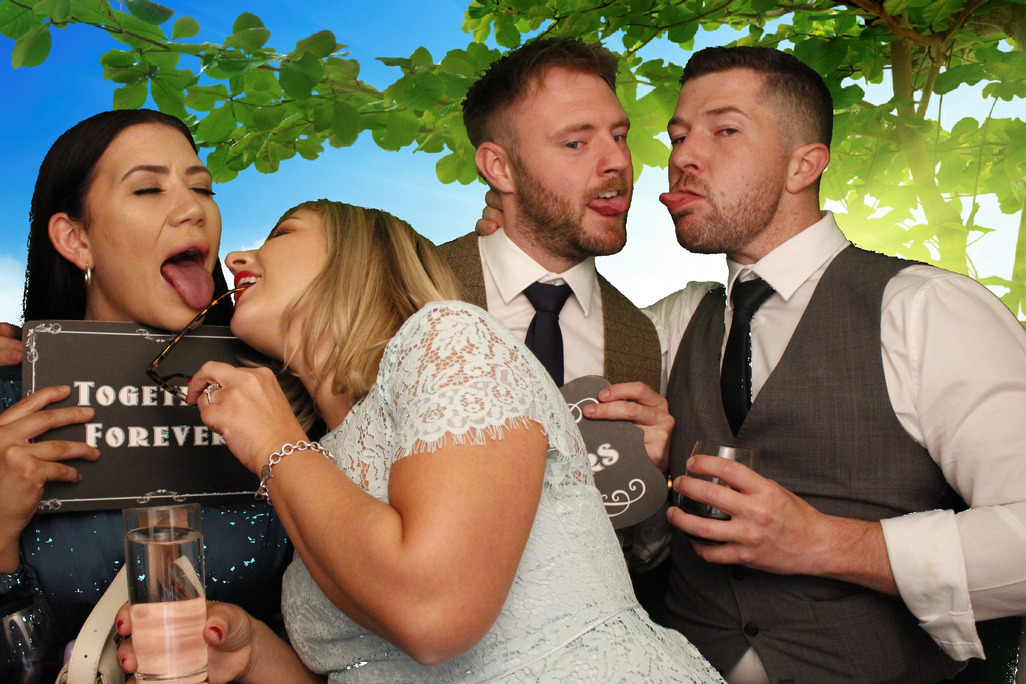 Laura and Luke's Wedding  | View more photos from the event at gallery.myphotoboothexperience.co.uk/u/MyPhotoBoothExperienceLtd/Laura-and-Lukes-Wedding