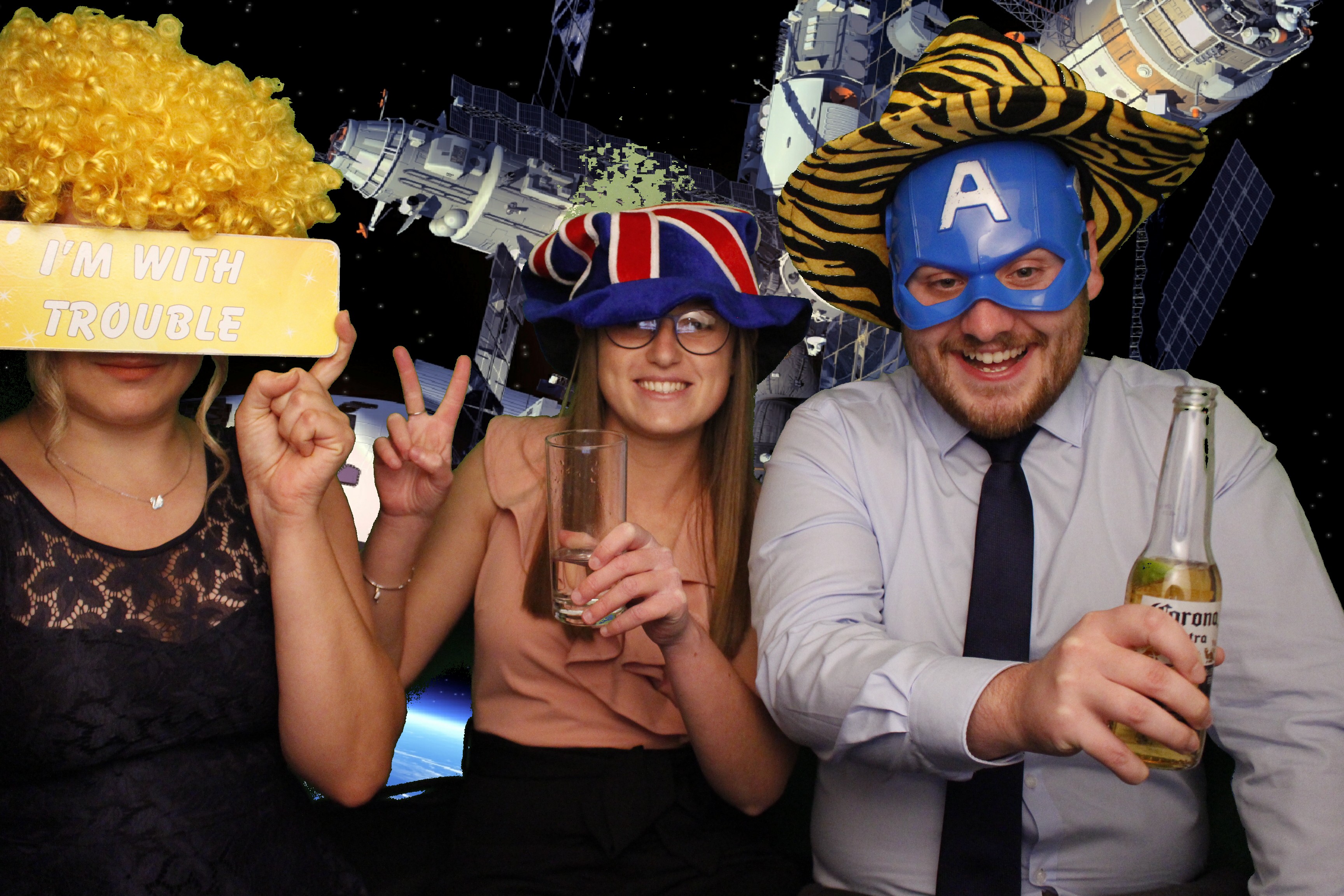 Laura and Luke's Wedding  | View more photos from the event at gallery.myphotoboothexperience.co.uk/u/MyPhotoBoothExperienceLtd/Laura-and-Lukes-Wedding