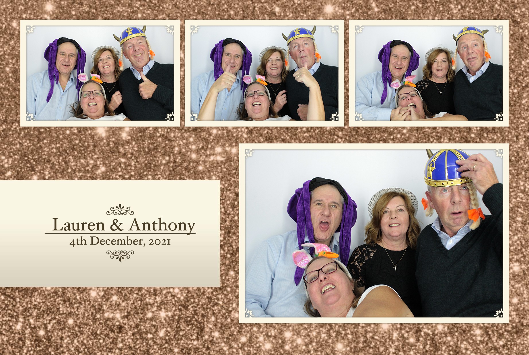 Lauren & Anthony's Wedding  | View more photos from the event at gallery.myphotoboothexperience.co.uk/u/MyPhotoBoothExperienceLtd/Lauren-Anthonys-Wedding