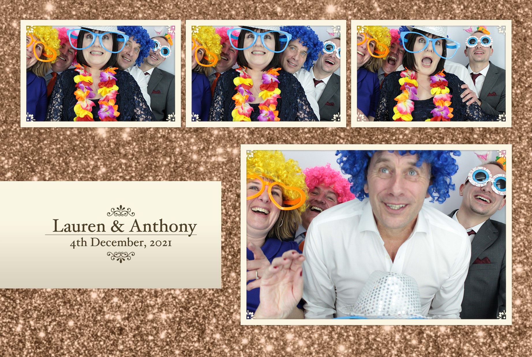 Lauren & Anthony's Wedding  | View more photos from the event at gallery.myphotoboothexperience.co.uk/u/MyPhotoBoothExperienceLtd/Lauren-Anthonys-Wedding