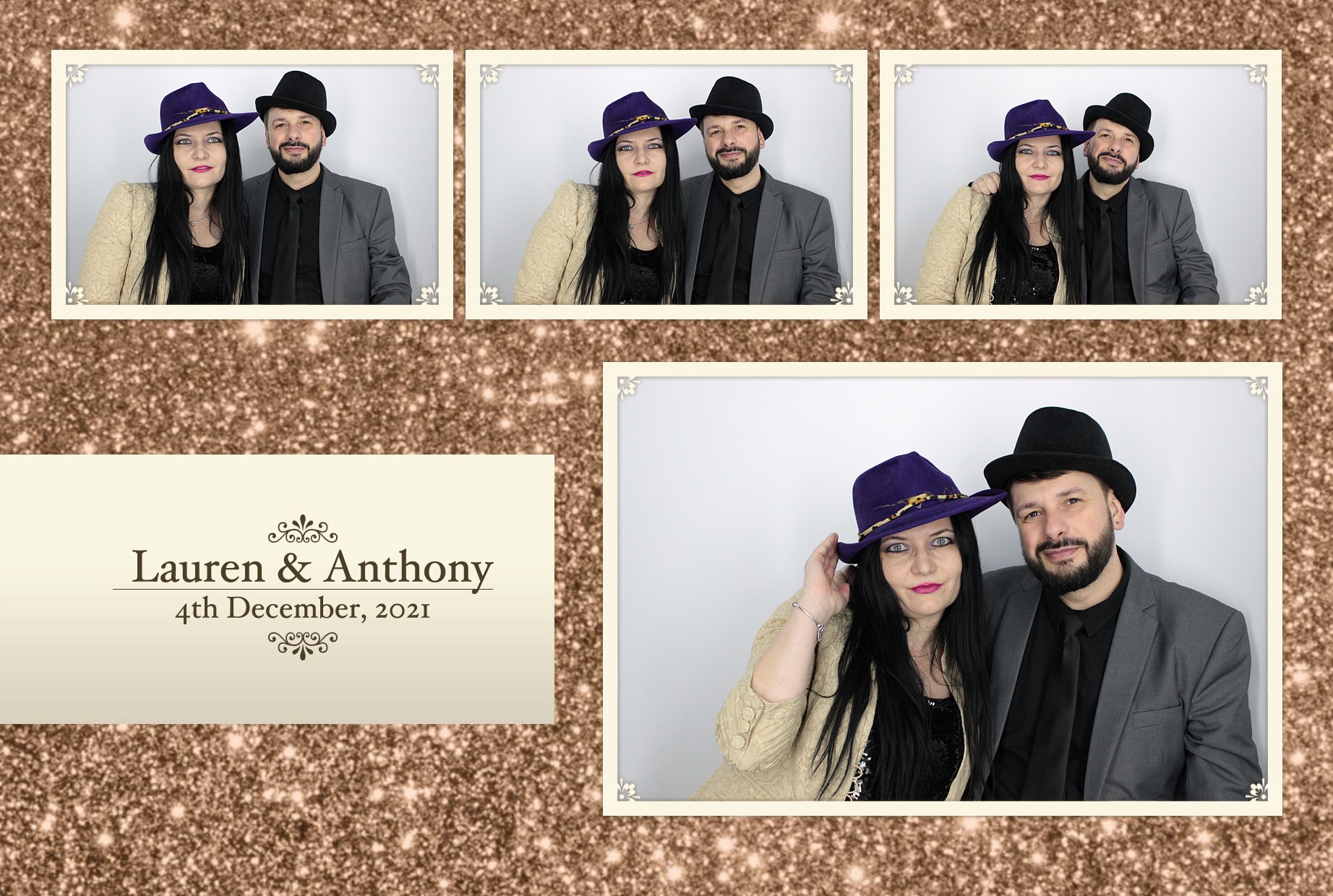 Lauren & Anthony's Wedding  | View more photos from the event at gallery.myphotoboothexperience.co.uk/u/MyPhotoBoothExperienceLtd/Lauren-Anthonys-Wedding