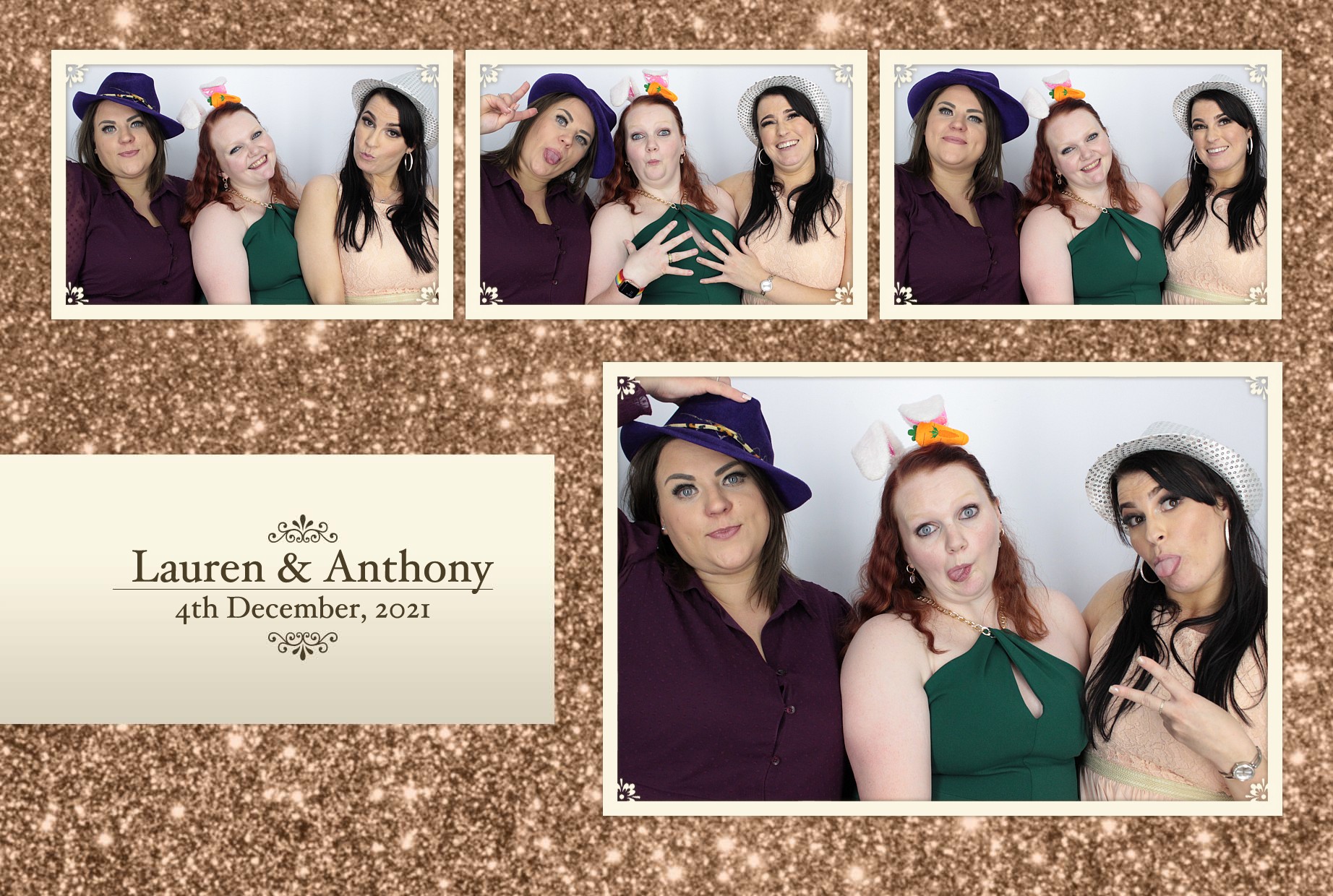 Lauren & Anthony's Wedding  | View more photos from the event at gallery.myphotoboothexperience.co.uk/u/MyPhotoBoothExperienceLtd/Lauren-Anthonys-Wedding