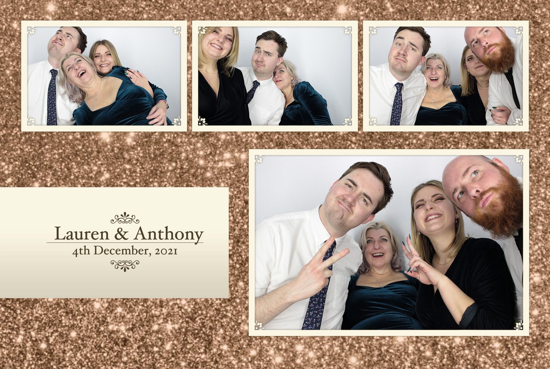 Lauren & Anthony's Wedding  | View more photos from the event at gallery.myphotoboothexperience.co.uk/u/MyPhotoBoothExperienceLtd/Lauren-Anthonys-Wedding