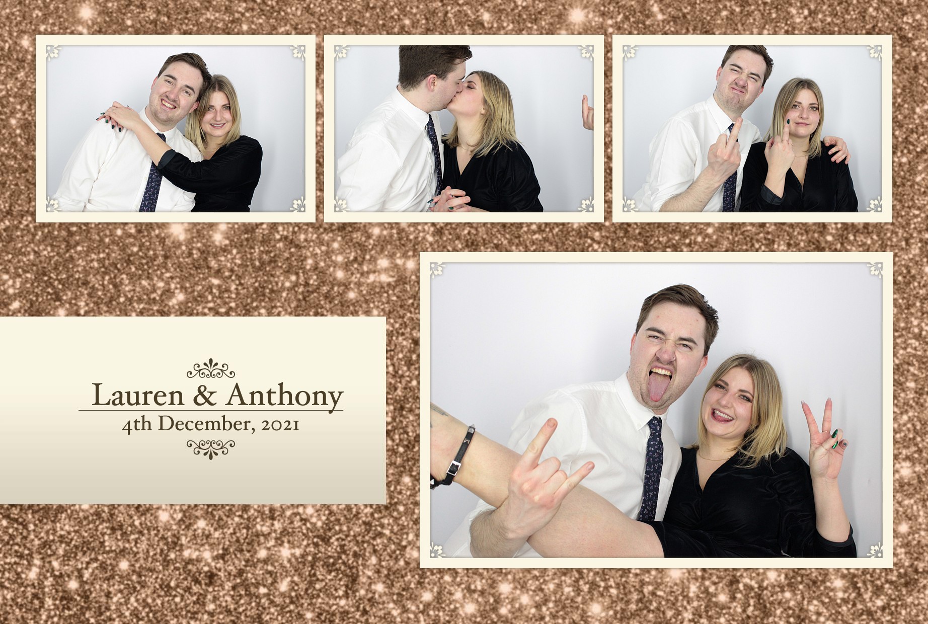 Lauren & Anthony's Wedding  | View more photos from the event at gallery.myphotoboothexperience.co.uk/u/MyPhotoBoothExperienceLtd/Lauren-Anthonys-Wedding