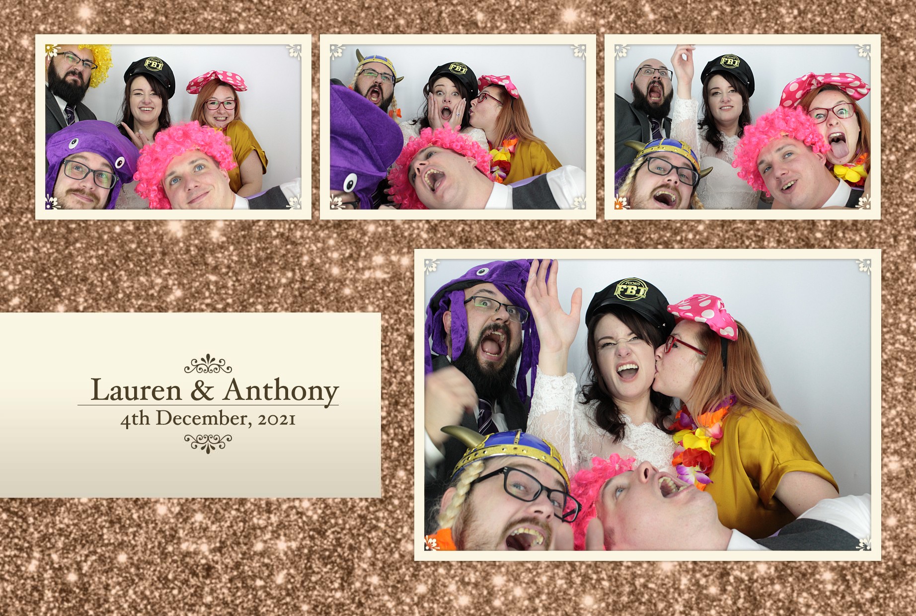 Lauren & Anthony's Wedding  | View more photos from the event at gallery.myphotoboothexperience.co.uk/u/MyPhotoBoothExperienceLtd/Lauren-Anthonys-Wedding