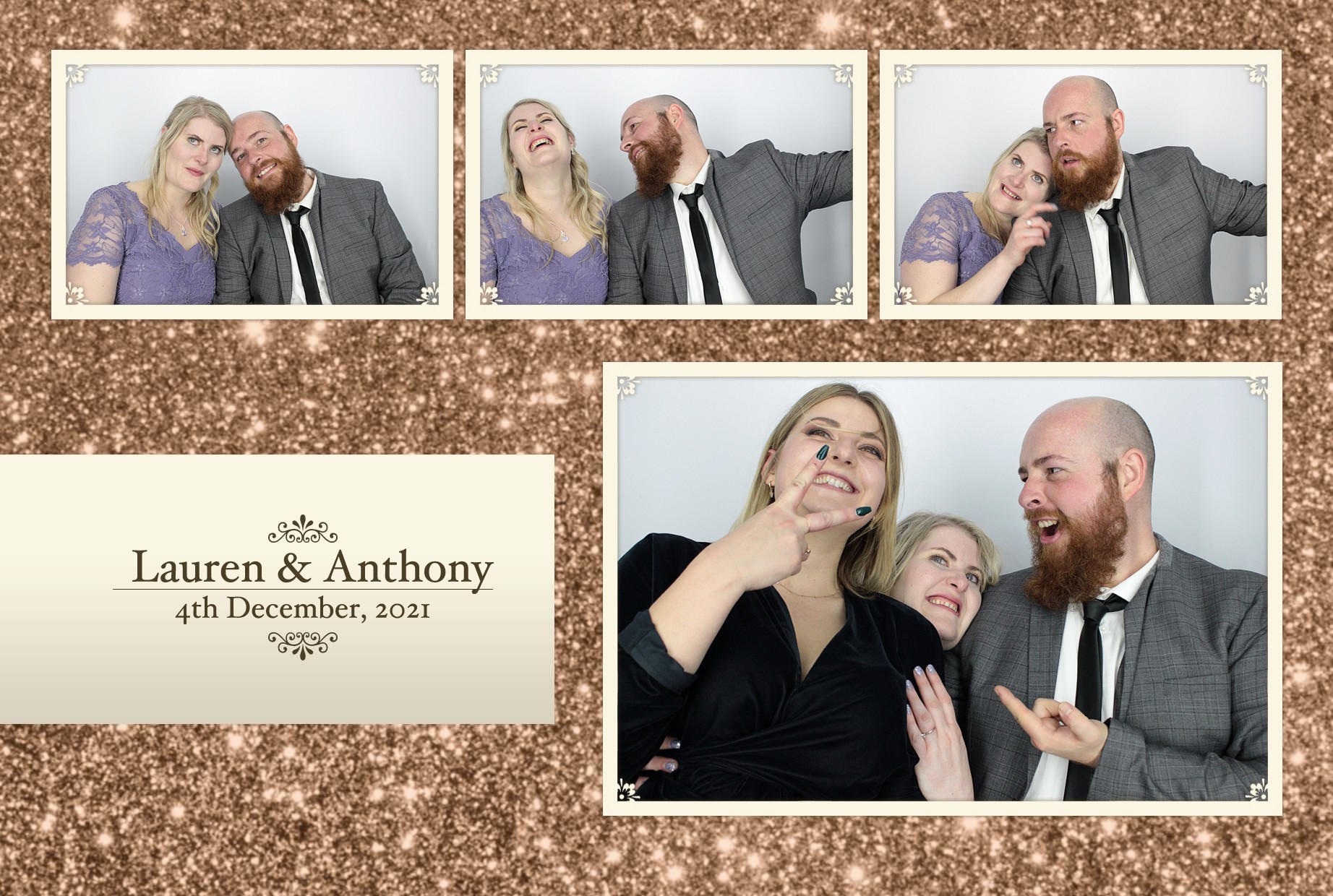 Lauren & Anthony's Wedding  | View more photos from the event at gallery.myphotoboothexperience.co.uk/u/MyPhotoBoothExperienceLtd/Lauren-Anthonys-Wedding