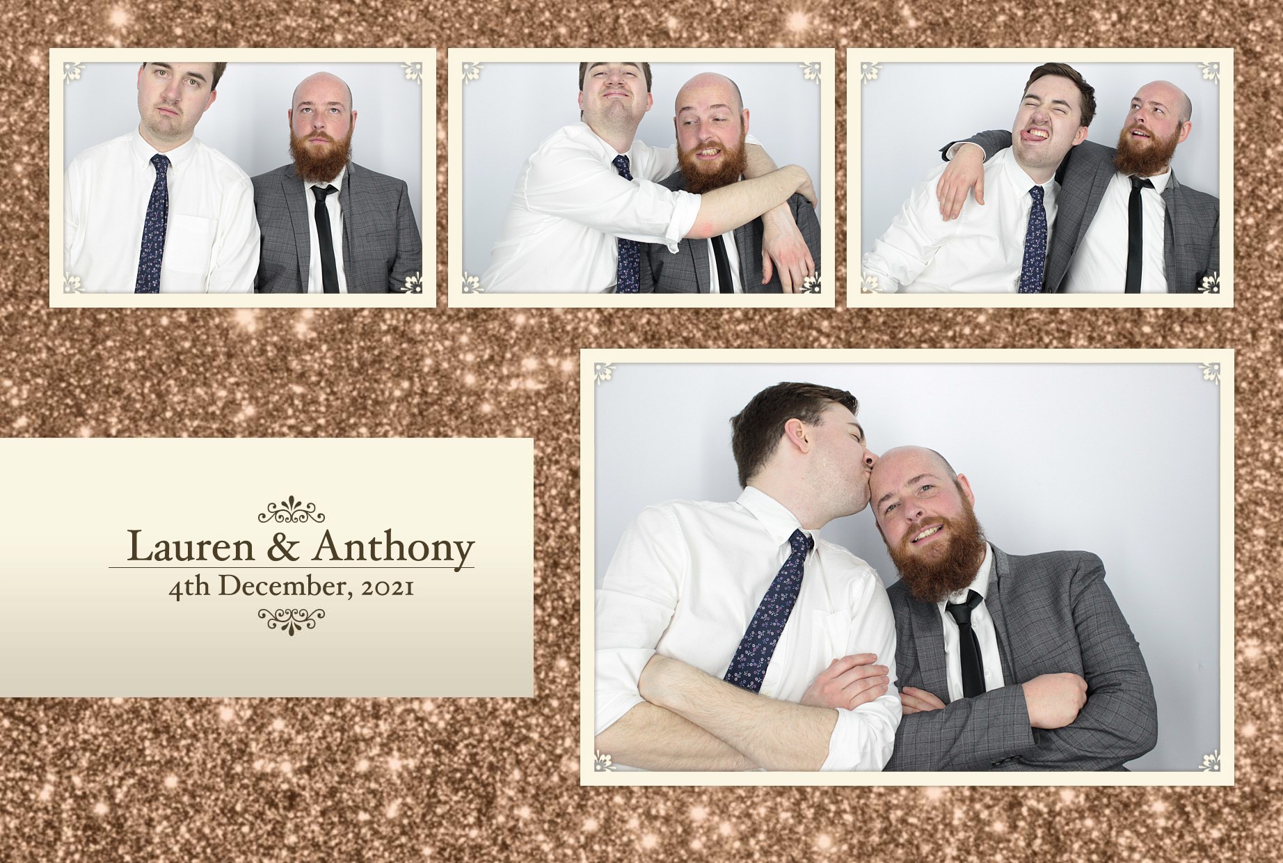 Lauren & Anthony's Wedding  | View more photos from the event at gallery.myphotoboothexperience.co.uk/u/MyPhotoBoothExperienceLtd/Lauren-Anthonys-Wedding