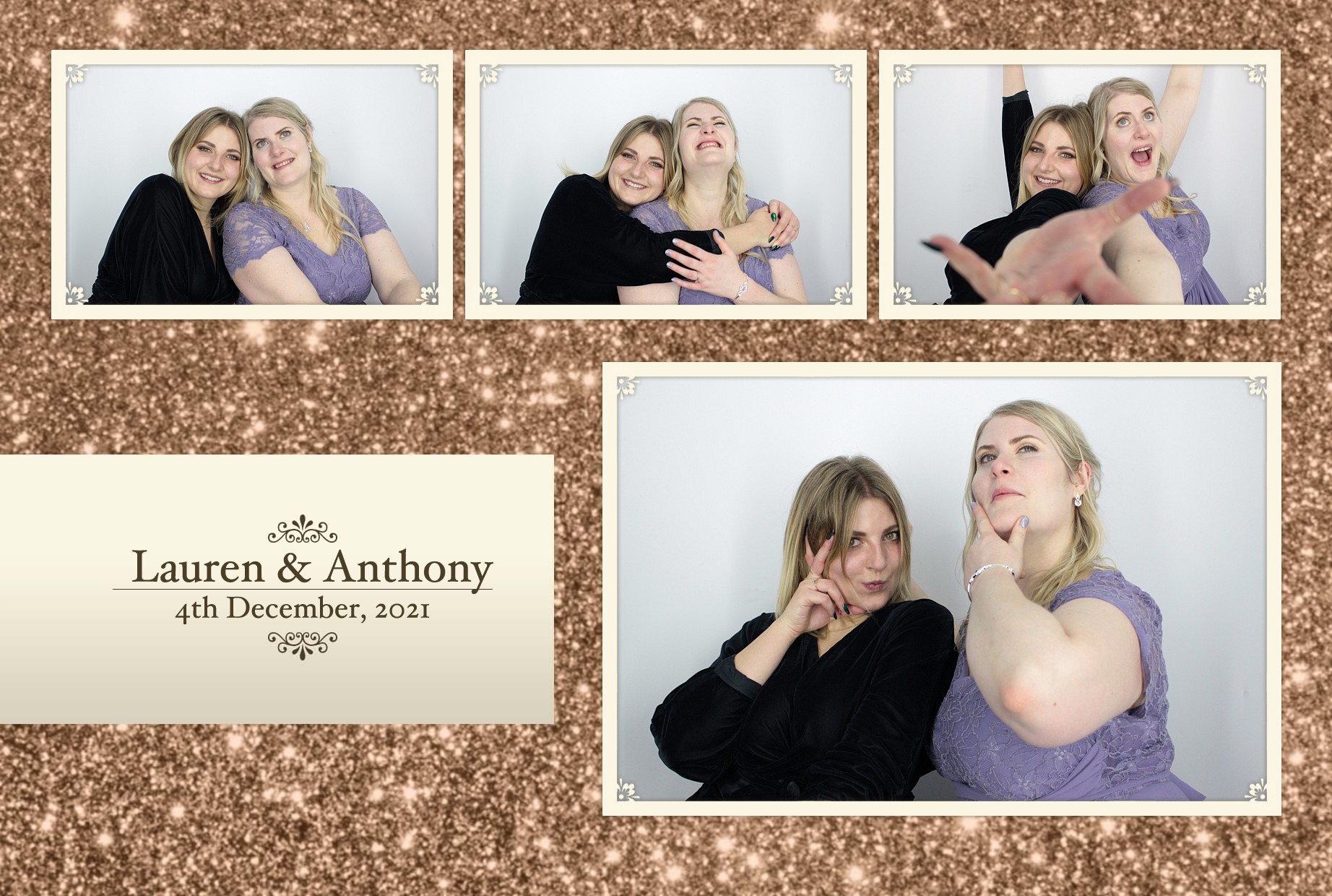 Lauren & Anthony's Wedding  | View more photos from the event at gallery.myphotoboothexperience.co.uk/u/MyPhotoBoothExperienceLtd/Lauren-Anthonys-Wedding
