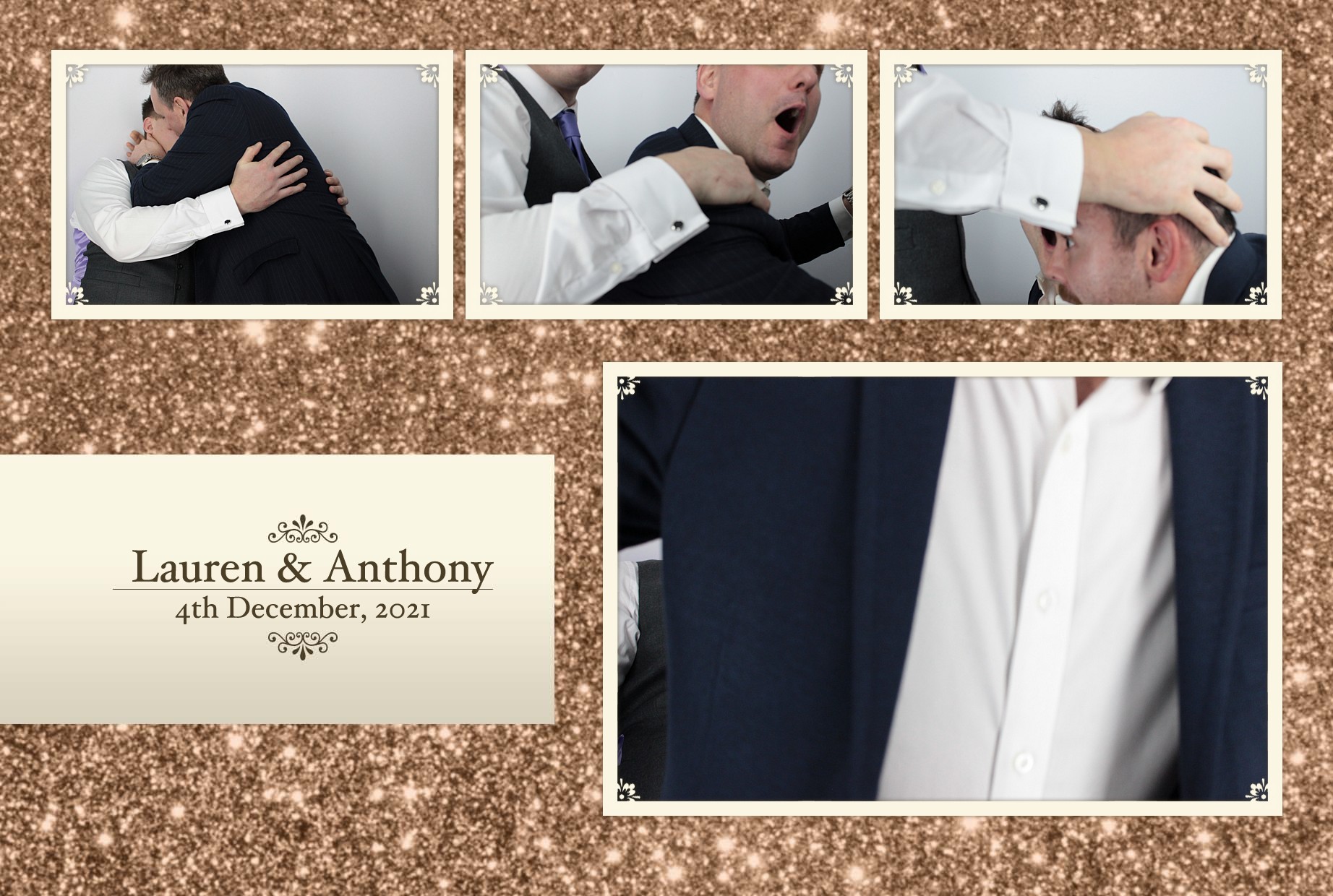 Lauren & Anthony's Wedding  | View more photos from the event at gallery.myphotoboothexperience.co.uk/u/MyPhotoBoothExperienceLtd/Lauren-Anthonys-Wedding