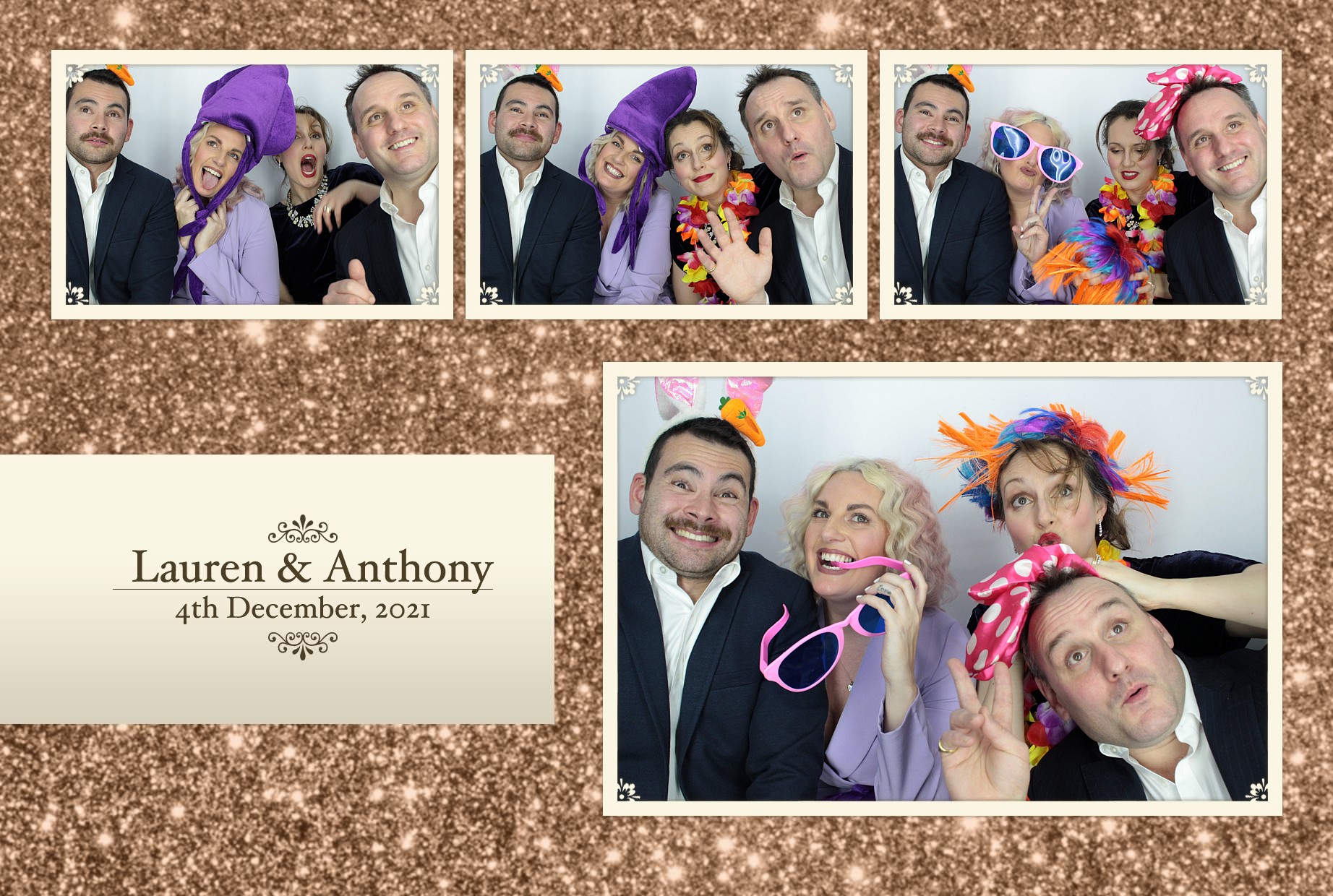 Lauren & Anthony's Wedding  | View more photos from the event at gallery.myphotoboothexperience.co.uk/u/MyPhotoBoothExperienceLtd/Lauren-Anthonys-Wedding